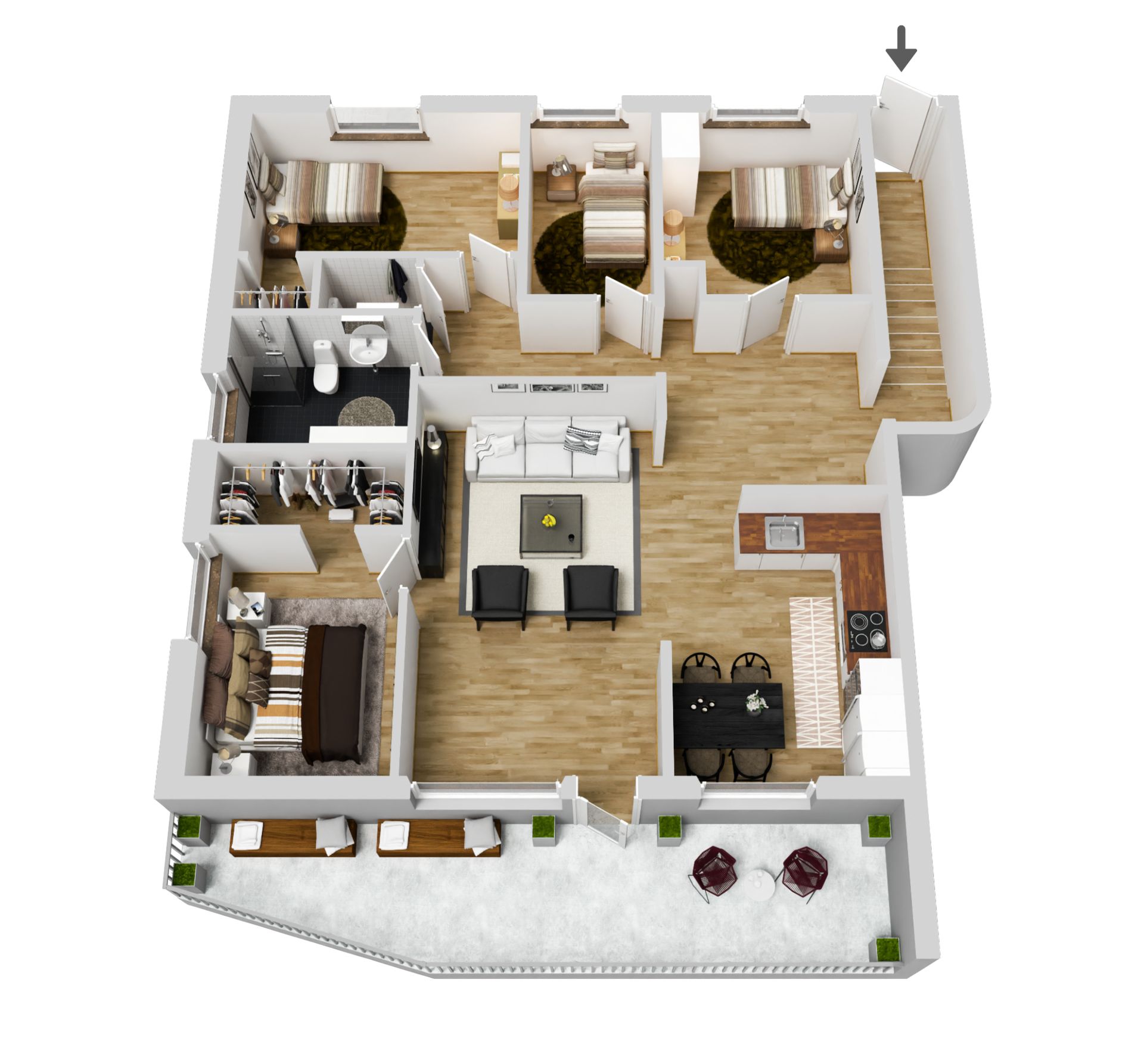 Bostadsrätt, Varvsgatan 6D, Älvsbacka, Skellefteå