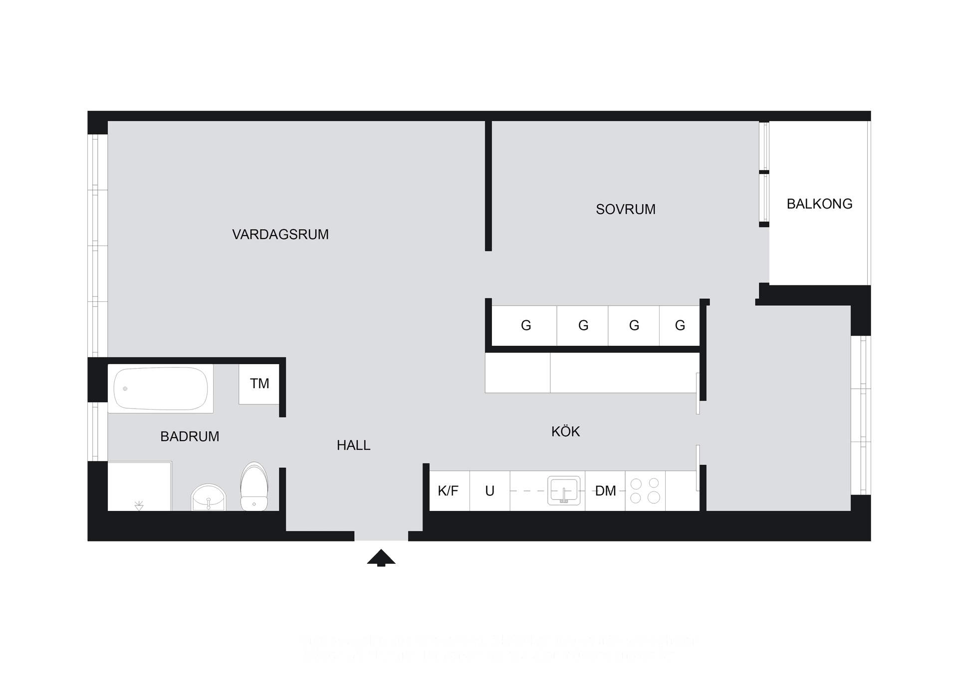 Bostadsrätt, Tideliusgatan 57,  5 tr, Södermalm, Stockholm