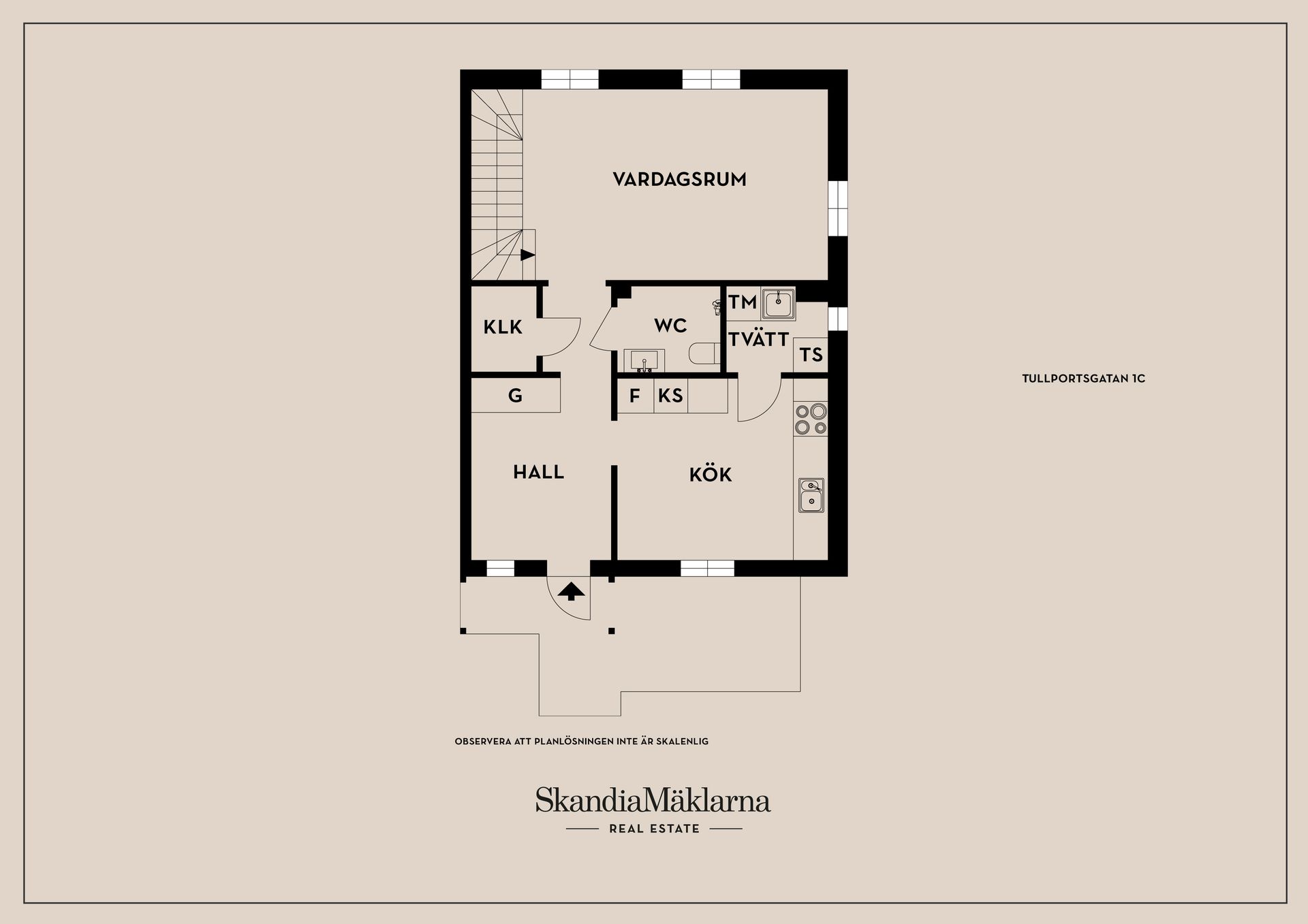Bostadsrätt, Tullportsgatan 1C, Tullporten/Centralt, Kristinehamn