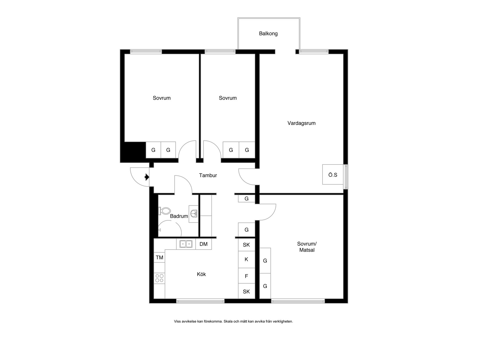 Bostadsrätt, Ringvägen 33B, Centralt Öster, Nyköping