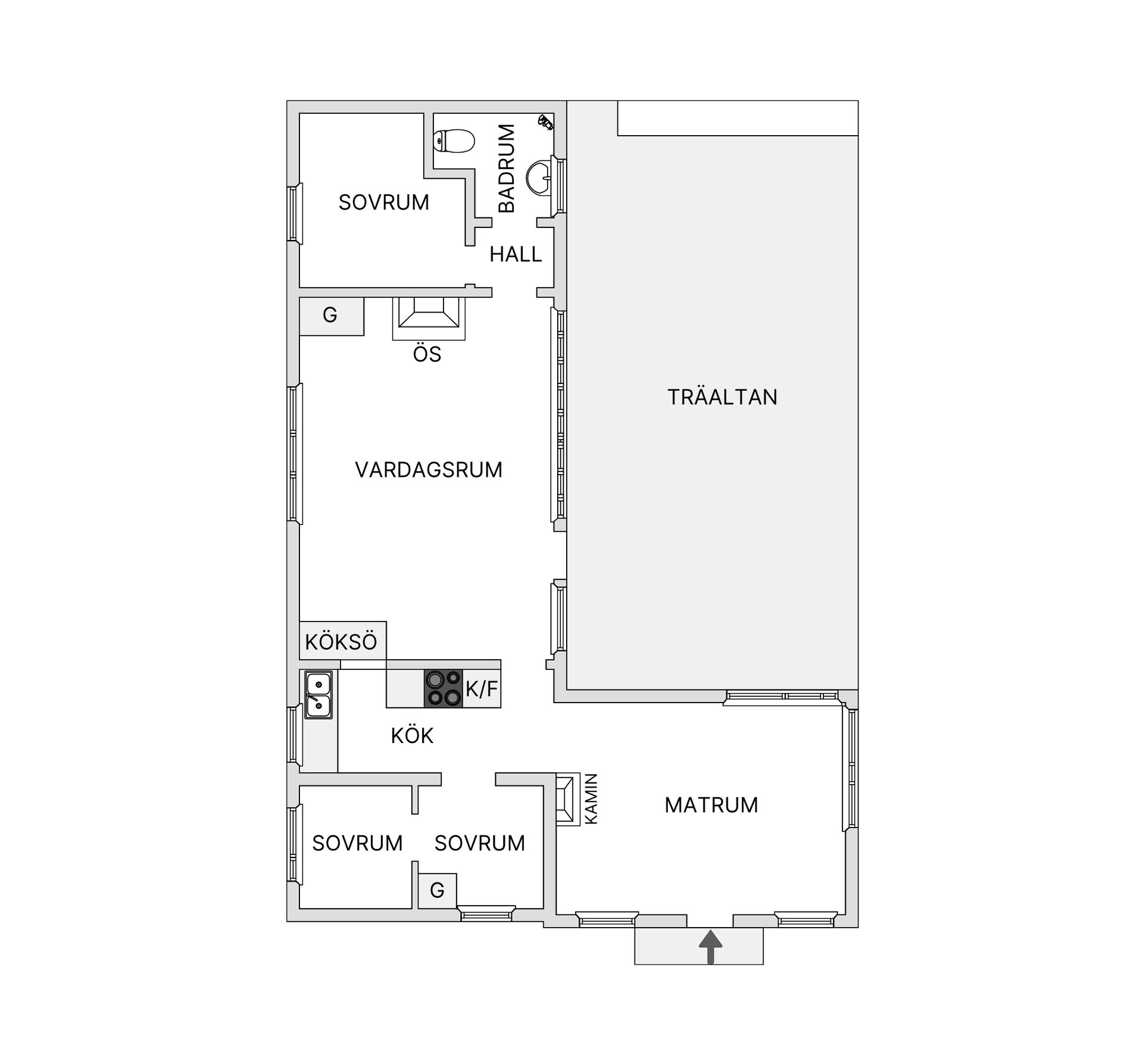 Fritidshus, Lupinvägen 5, Hässelmara, Värmdö