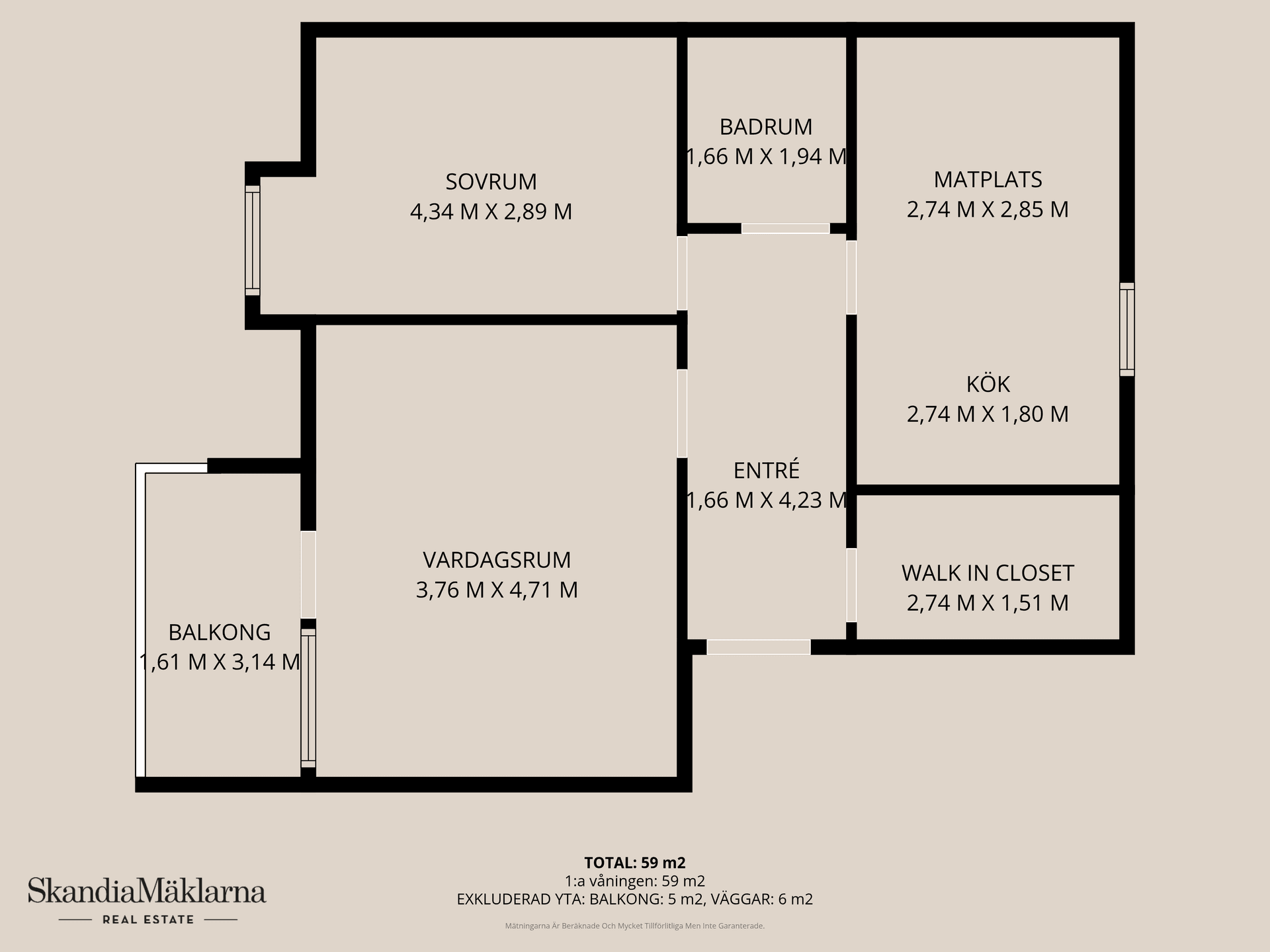 Bostadsrätt, Nygårdsvägen 18B, Gamla Näsby, Kristianstad
