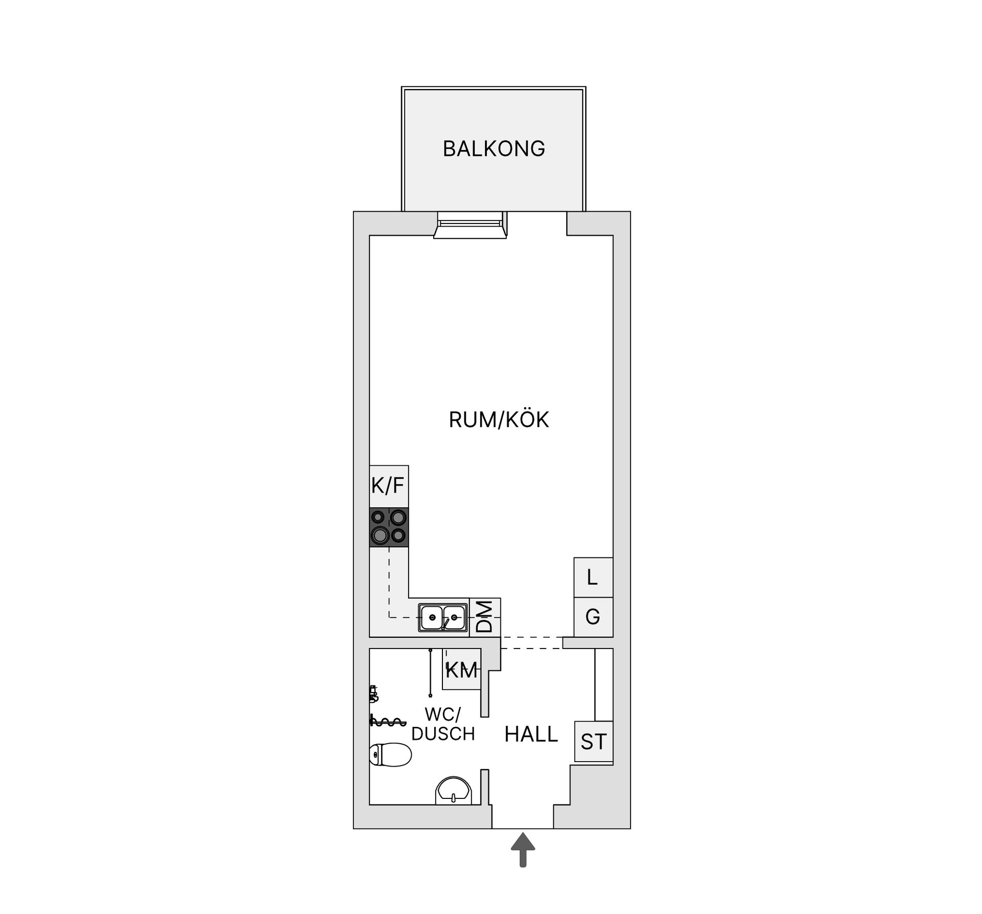 Bostadsrätt, Odensalavägen 46, Märsta - Centralt, Sigtuna