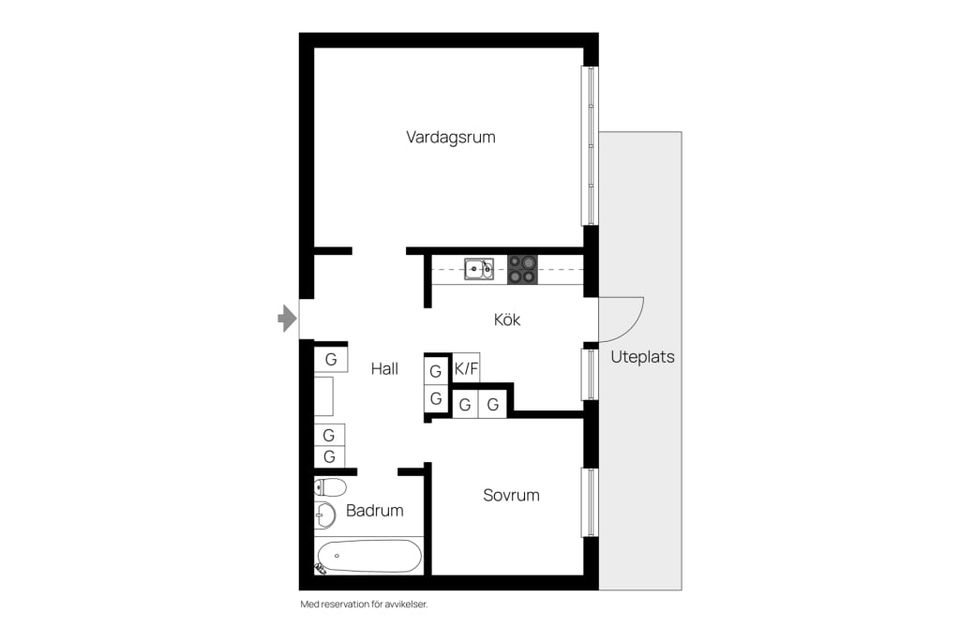 Bostadsrätt, Ängevägen 32a, Brunflo, Östersund