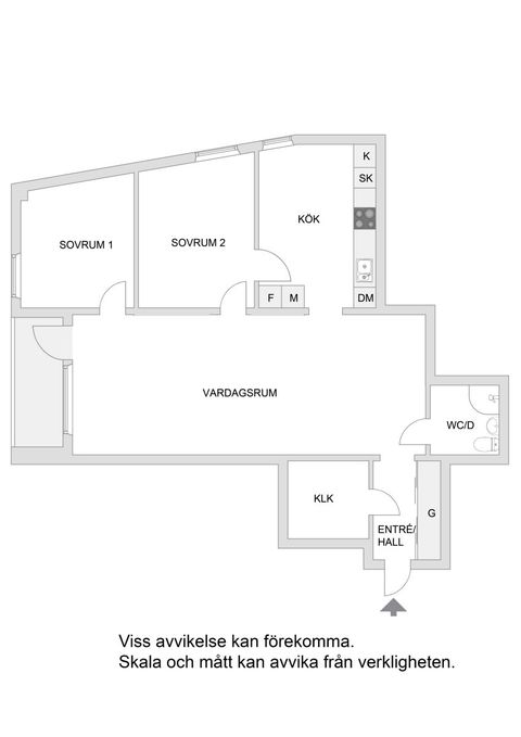 Bostadsrätt, Näsbydalsvägen 12,14tr, Näsbydal, Täby