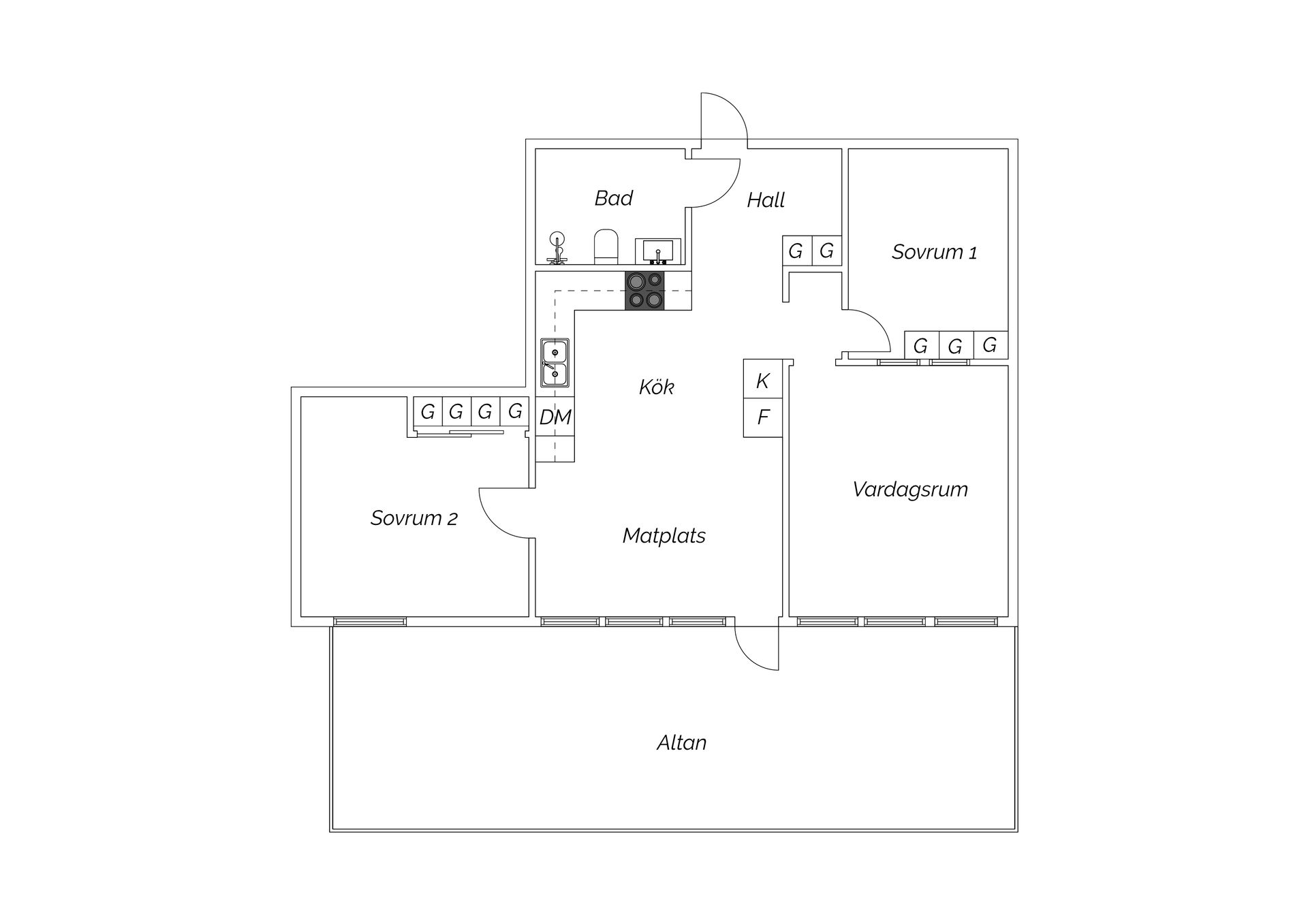 Bostadsrätt, Nunnegårdsgatan 54, Munkegärde, Kungälv