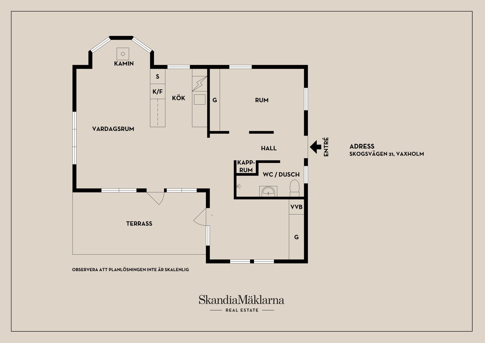 Villa, Skogsvägen 21, Vaxholm