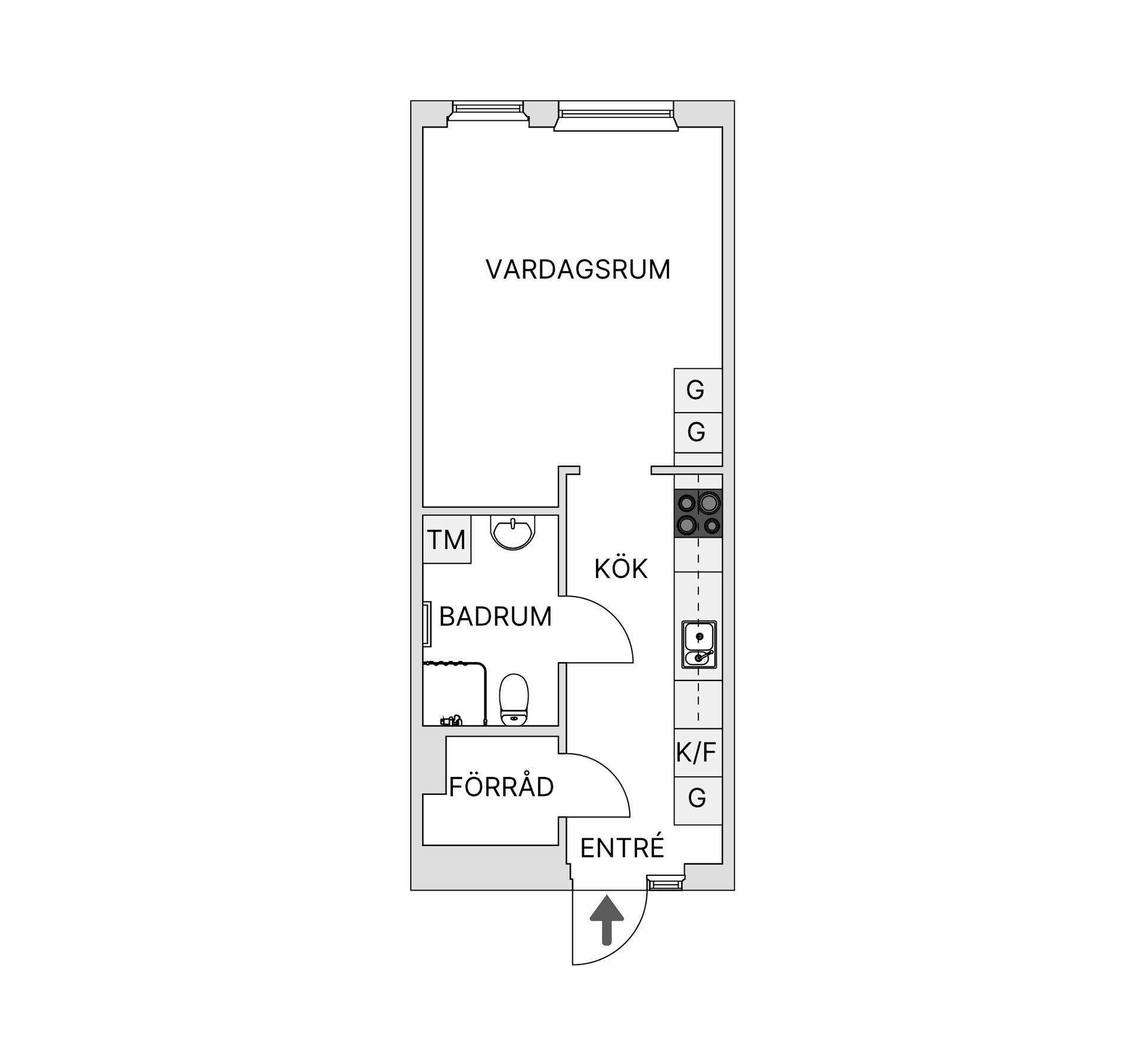 Bostadsrätt, Umeågatan 18M, Ärrarps Ängar, Ängelholm