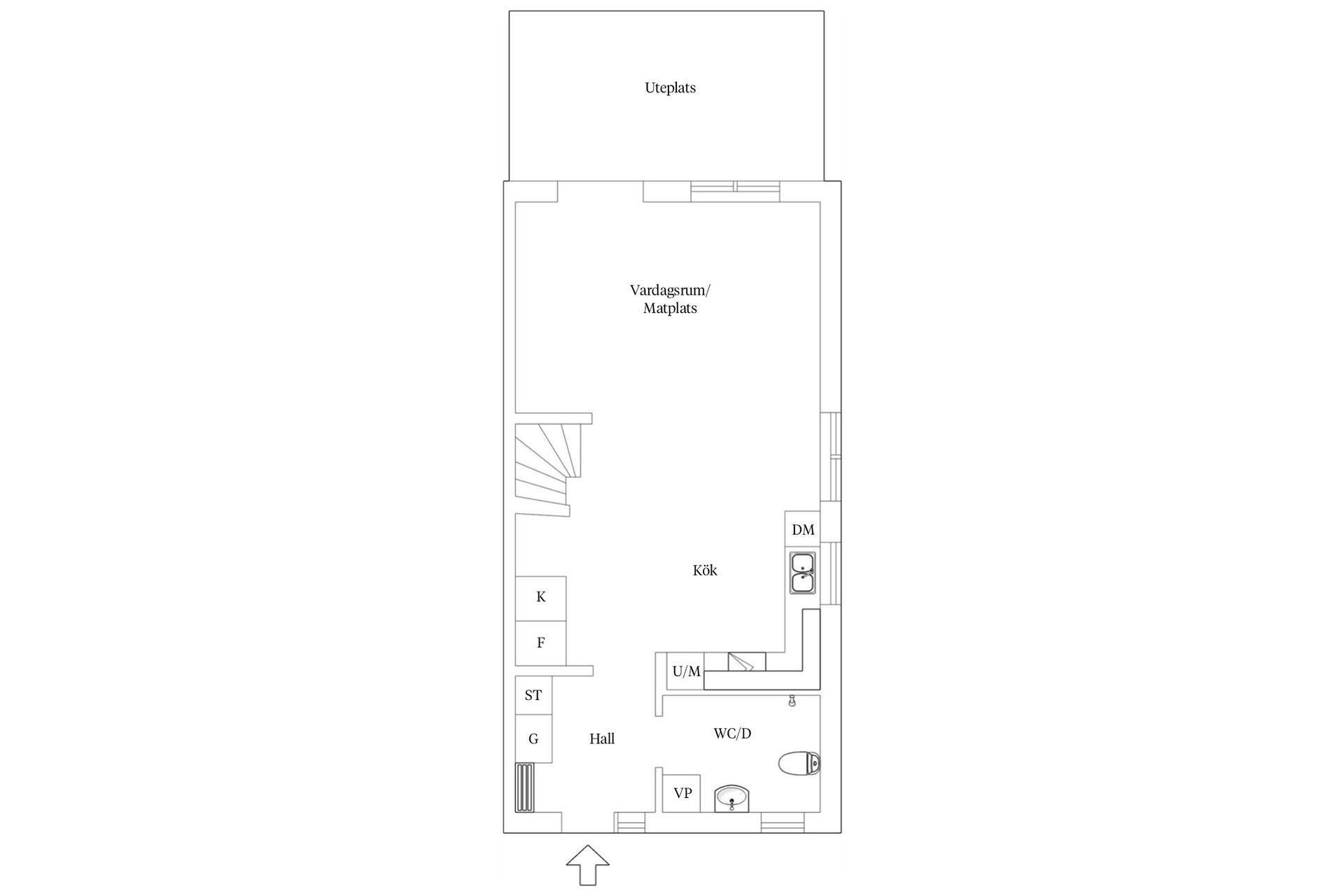 Bostadsrätt, Radhus, Ploggatan 2C, Anderslöv, Trelleborg