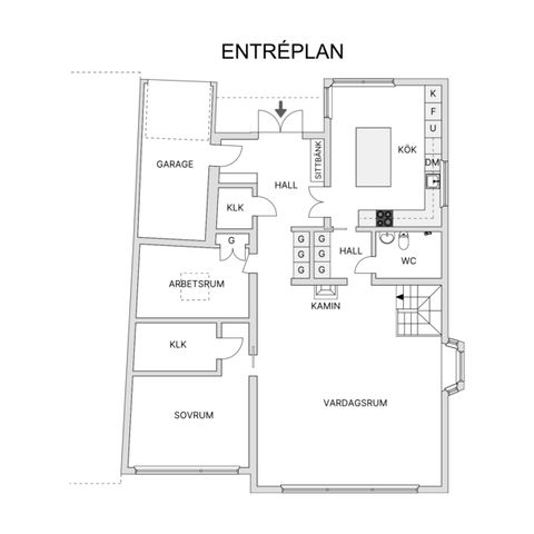 Villa, Radhus, Granbacksvägen 4G, Killinge, Lidingö
