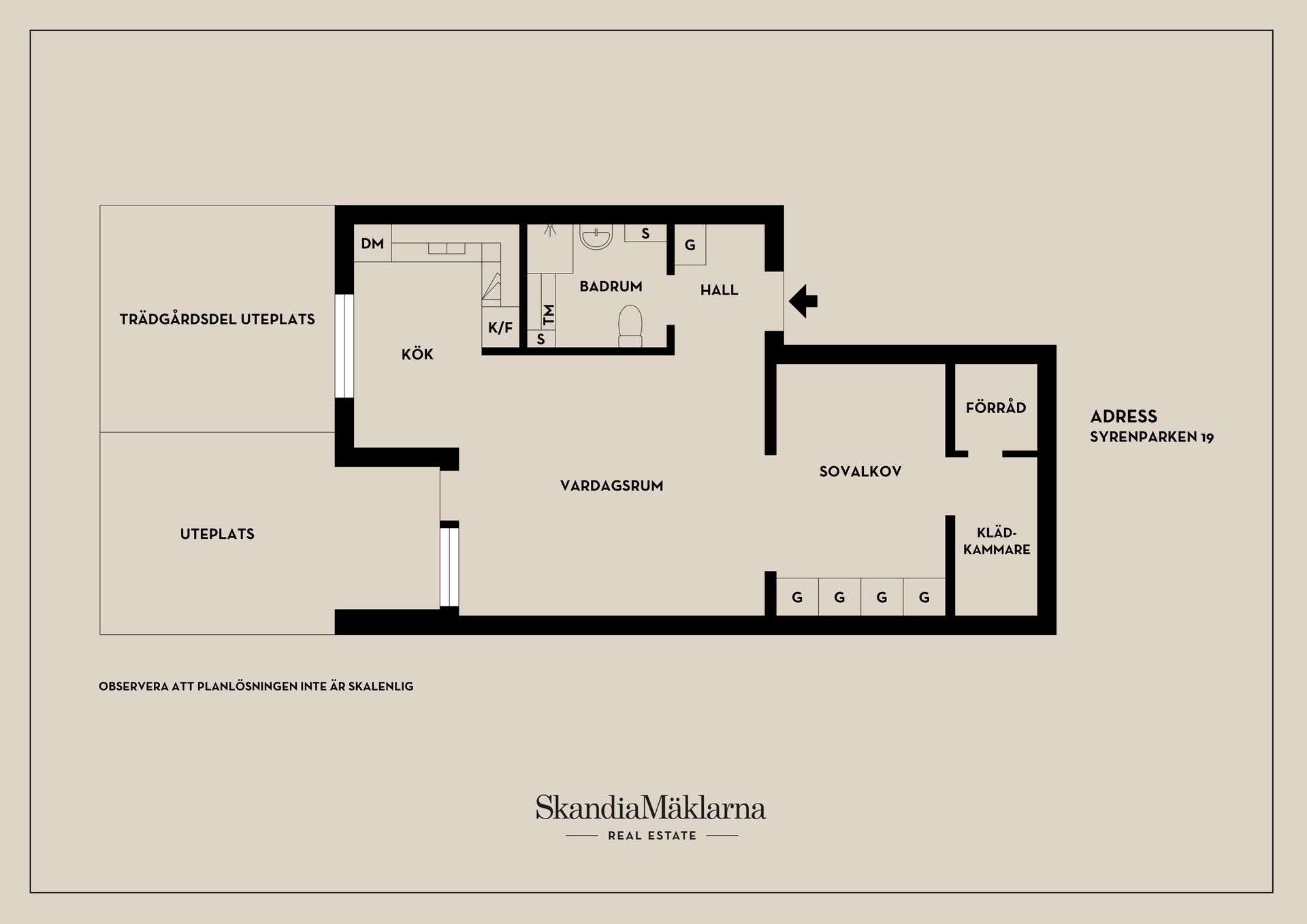 Bostadsrätt, Syrenparken 19, Saltsjöbaden, Nacka