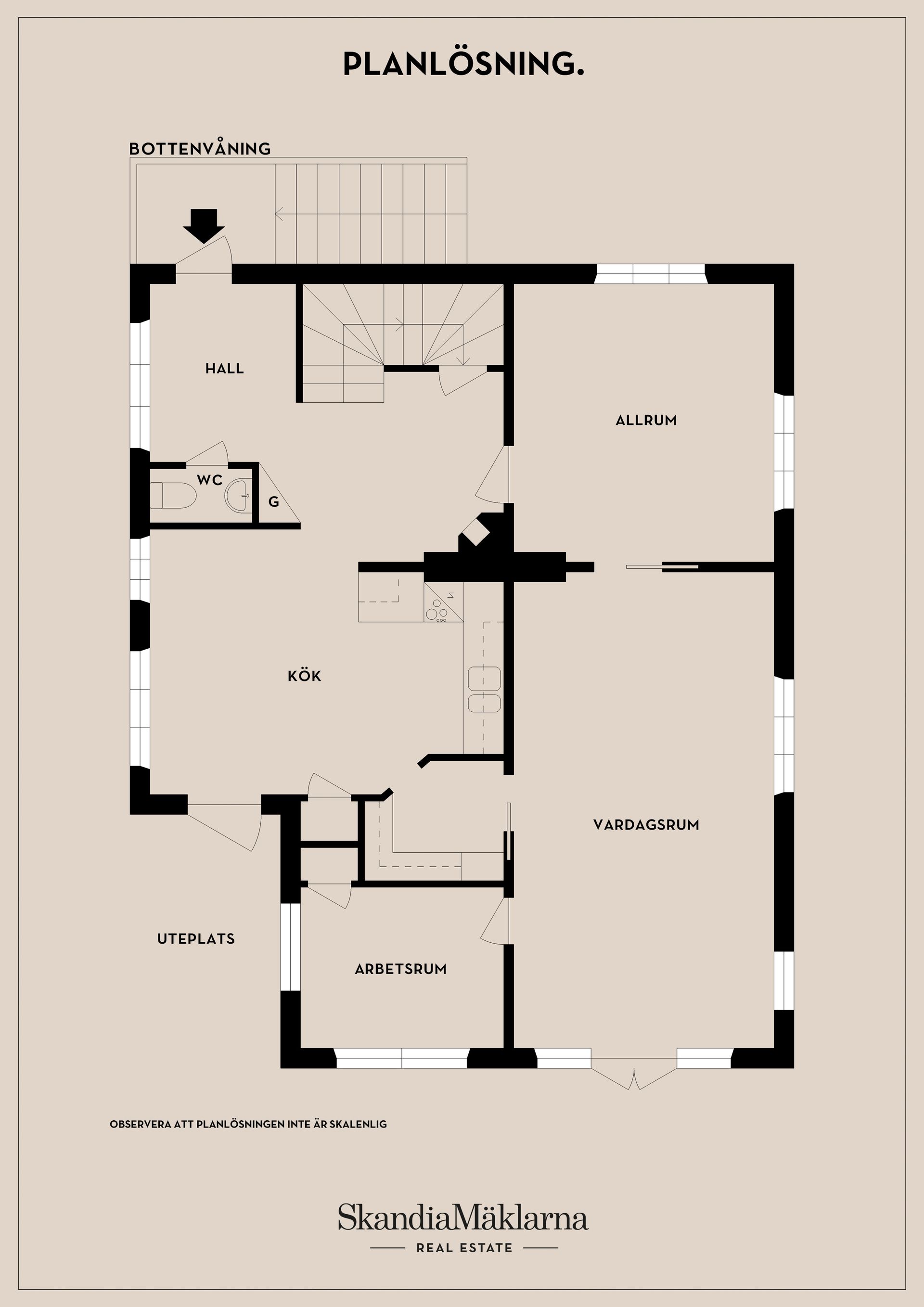 Villa, Enskedevägen 23, Gamla Enskede, Stockholm