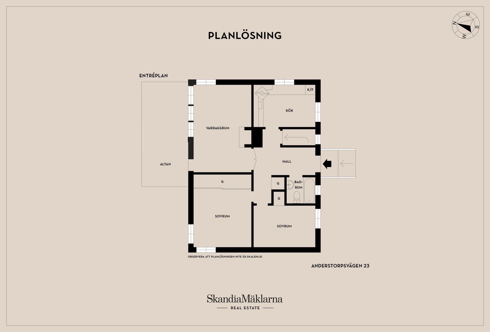 Villa, Anderstorpsvägen 23, Tibro