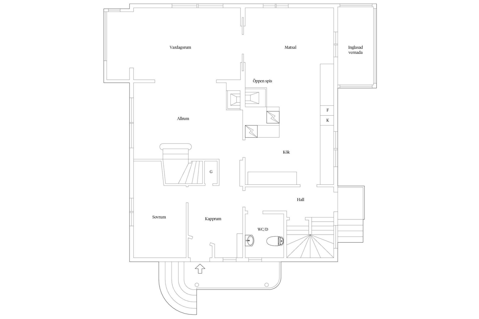 Villa, Storgatan 37, Hovmantorp, Lessebo