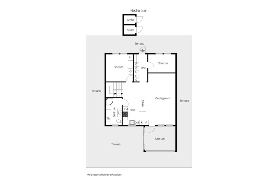 Radhus, Stinsvägen 99, Hovsta, Örebro