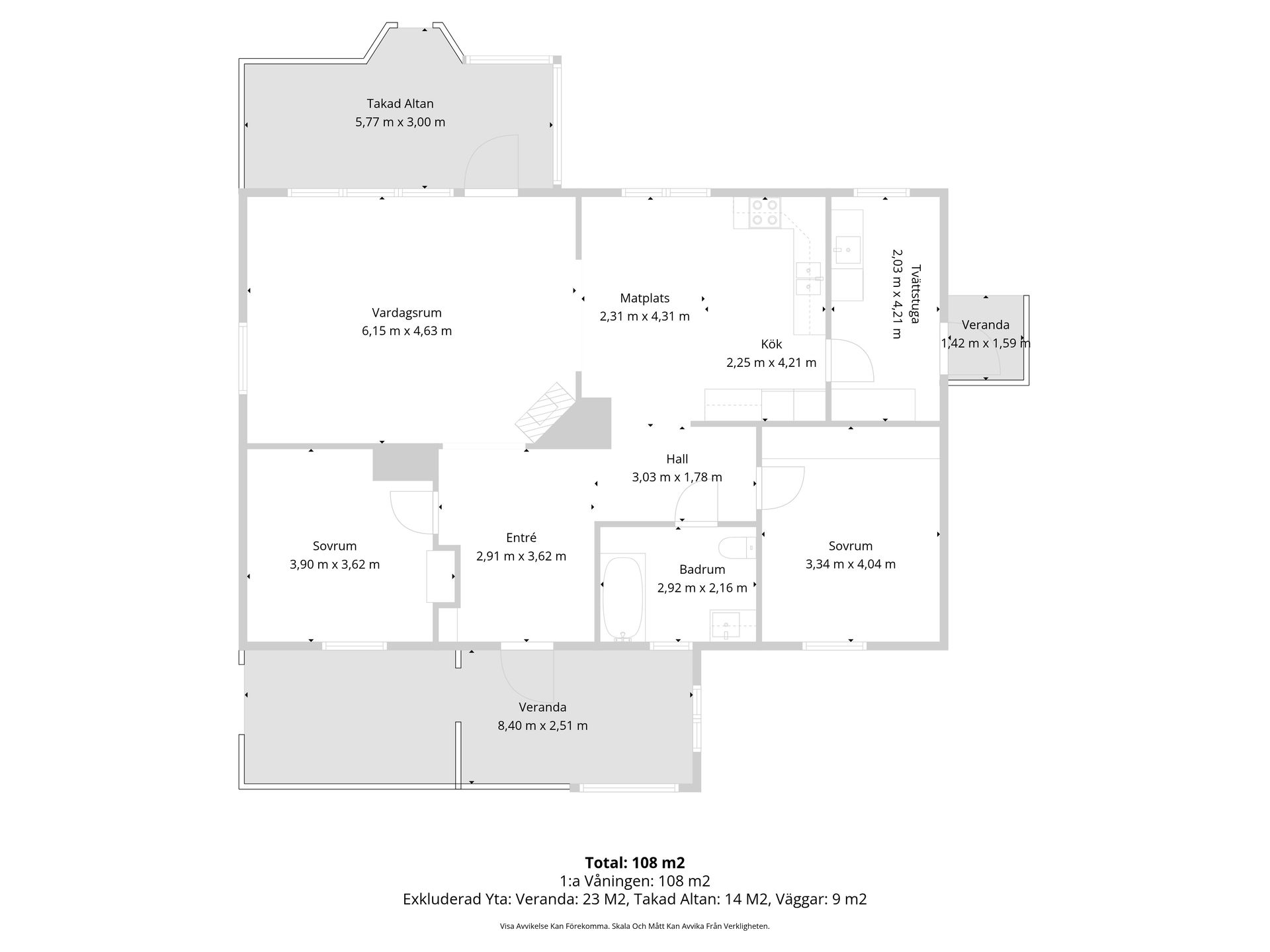 Villa, Solberg 141, Forshälla, Uddevalla