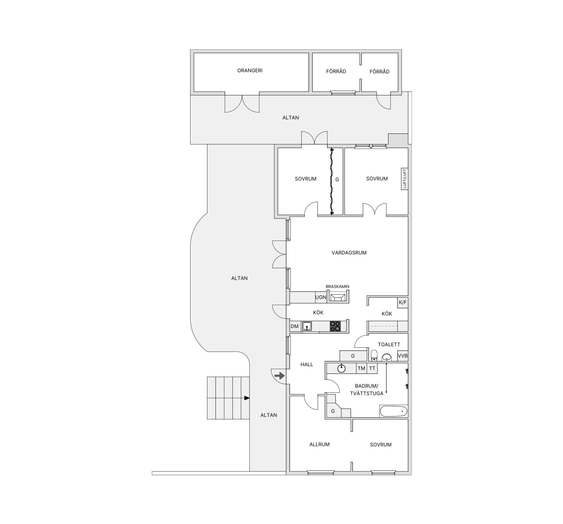 Villa, Slingerstigen 62, Ingarö Björkvik/Klacknäset, Värmdö