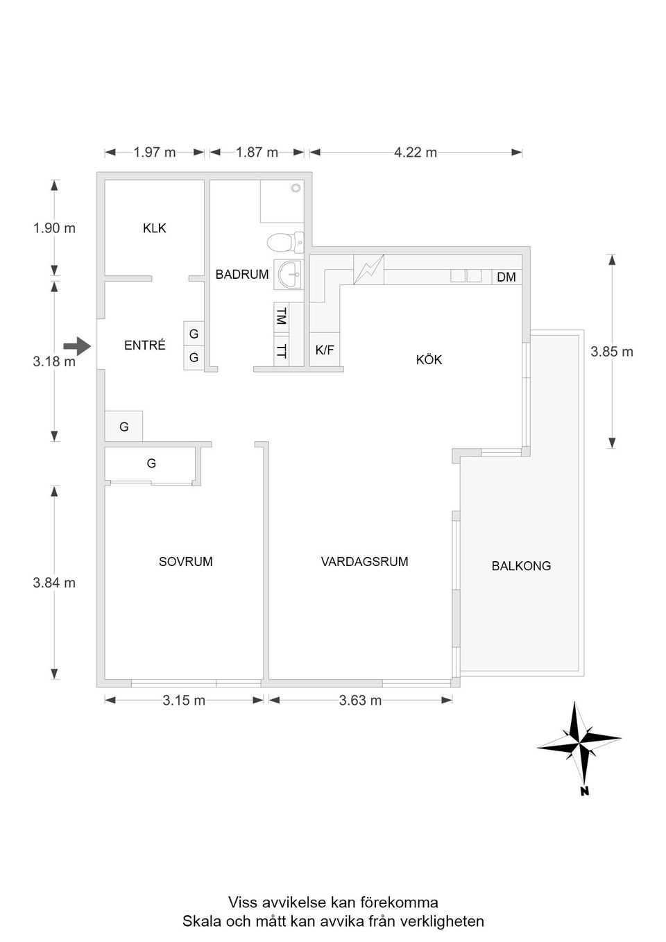 Bostadsrätt, Slöjdgatan 2, Övre Vasastaden, Linköping