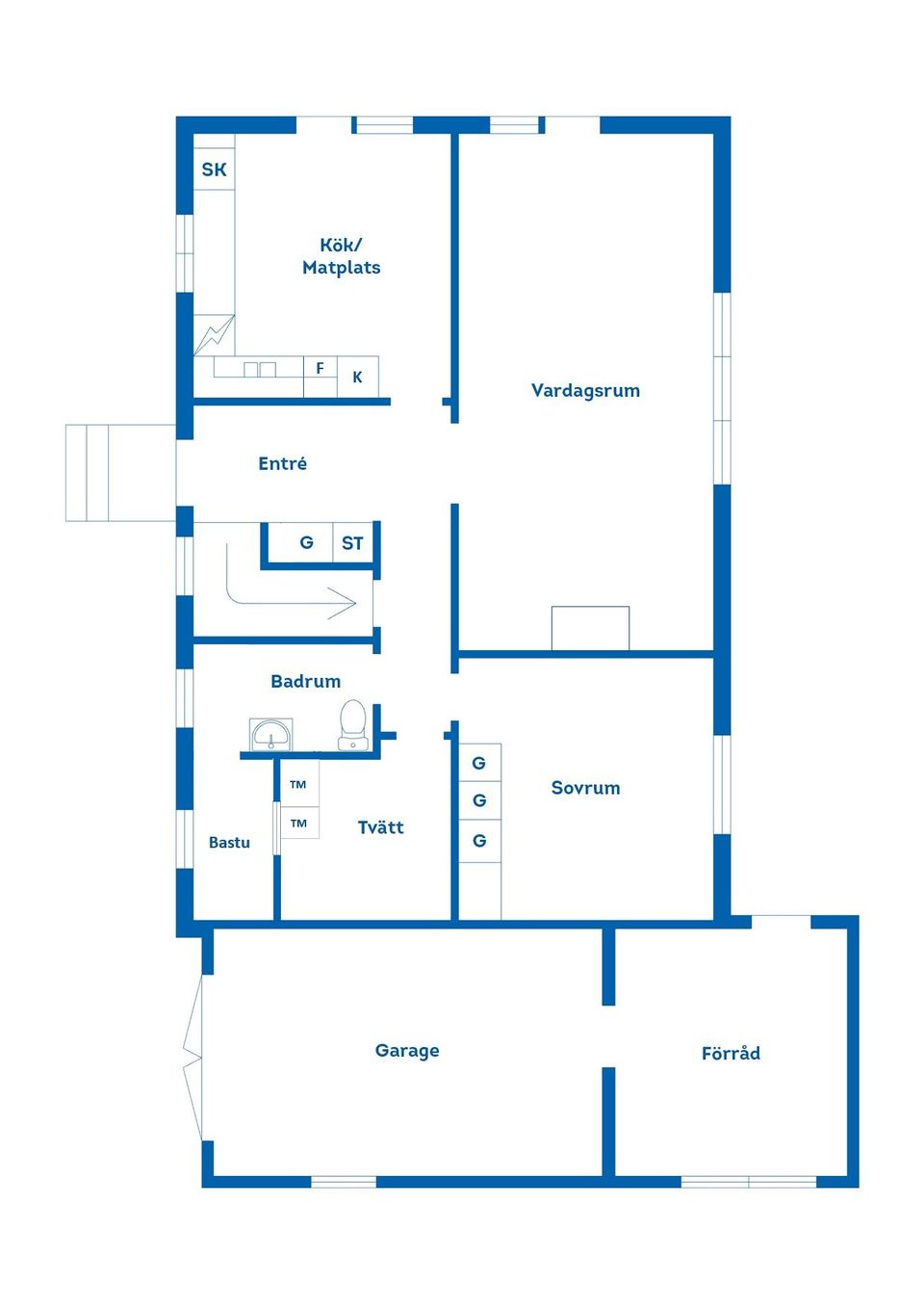 Villa, Granvägen 6, Vegby, Ulricehamn