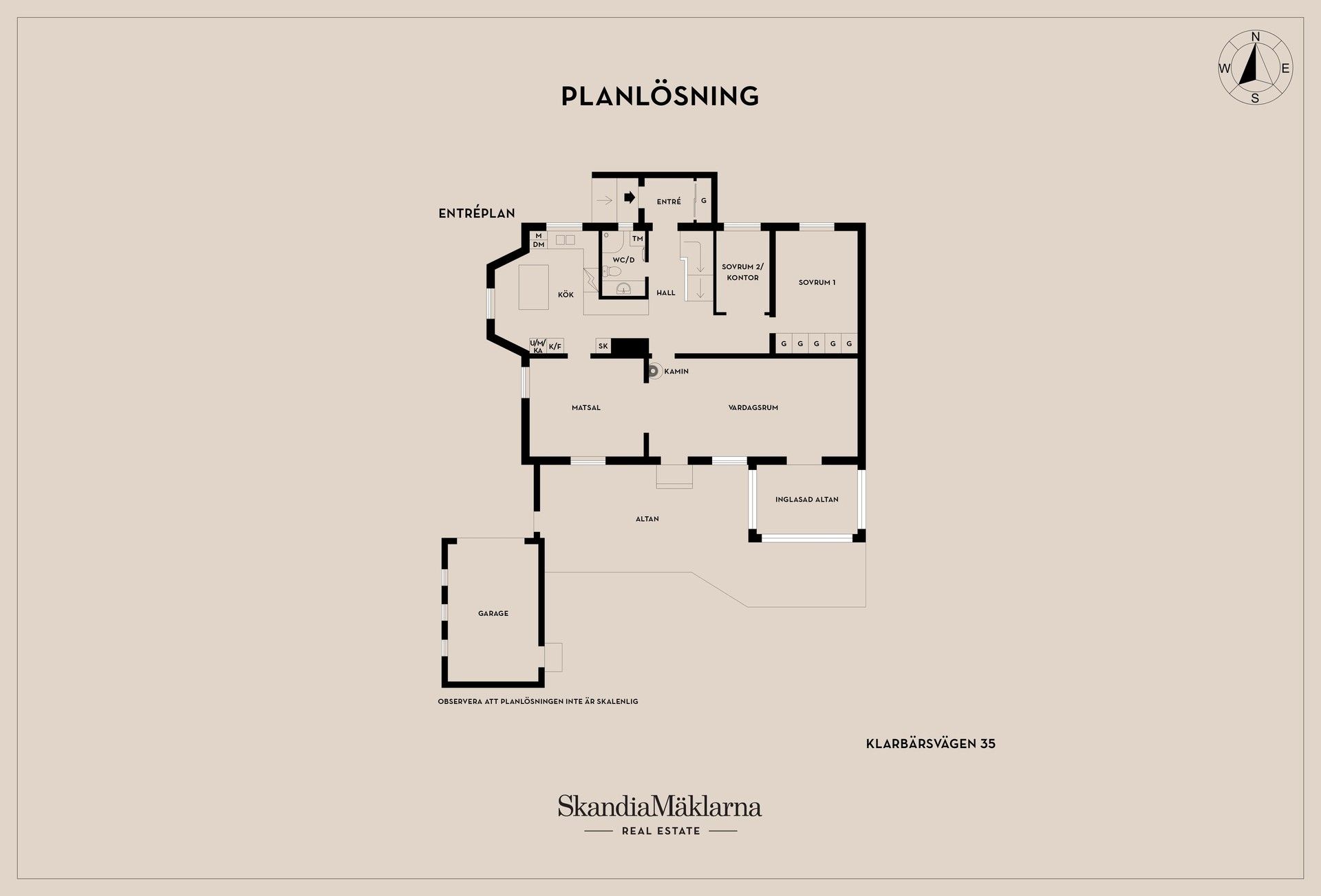 Villa, Klarbärsvägen 35, Brunnsvik, Motala