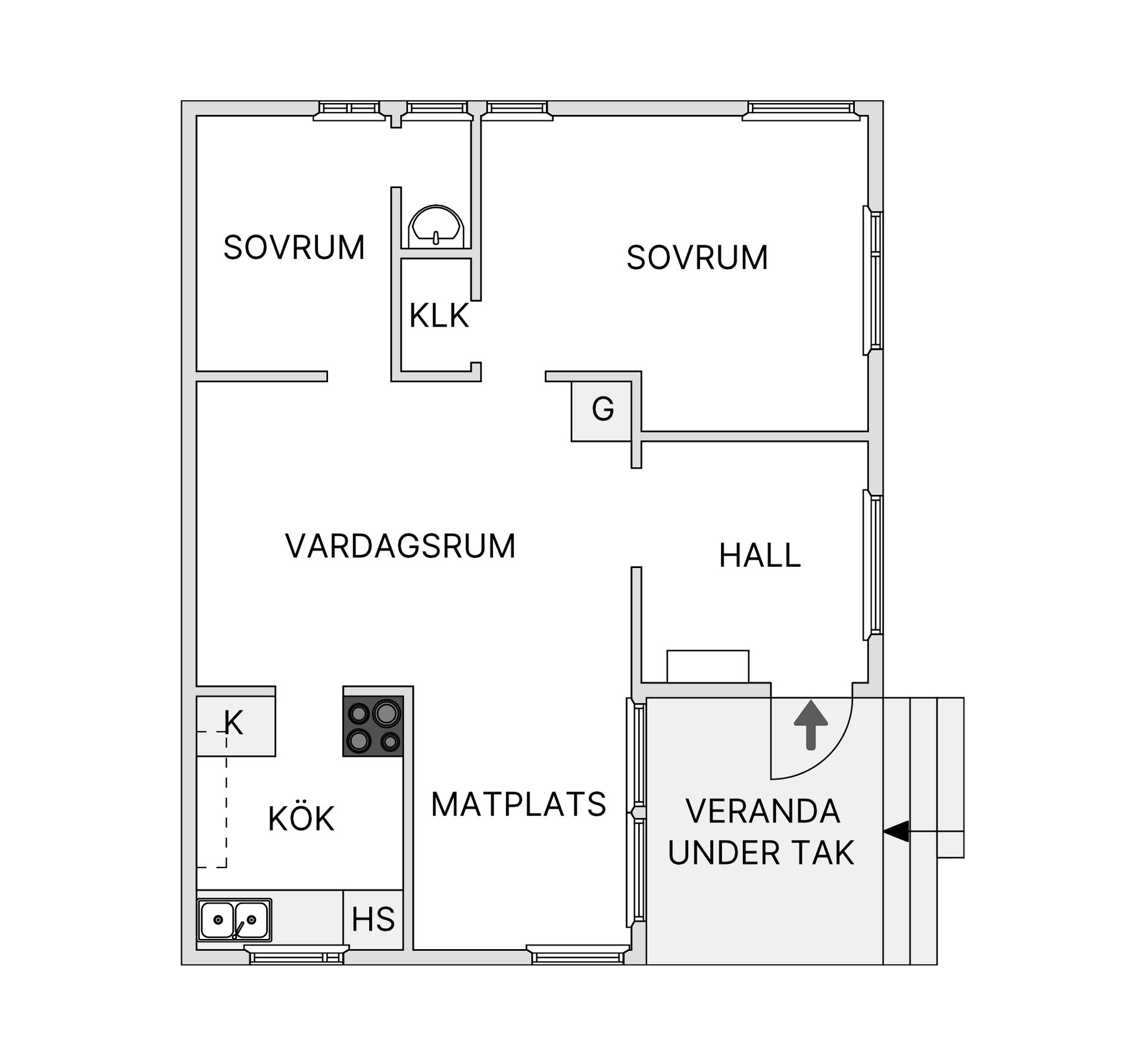 Fritidshus, Sjöbo sommarstad 108, Sjöbo, Borås