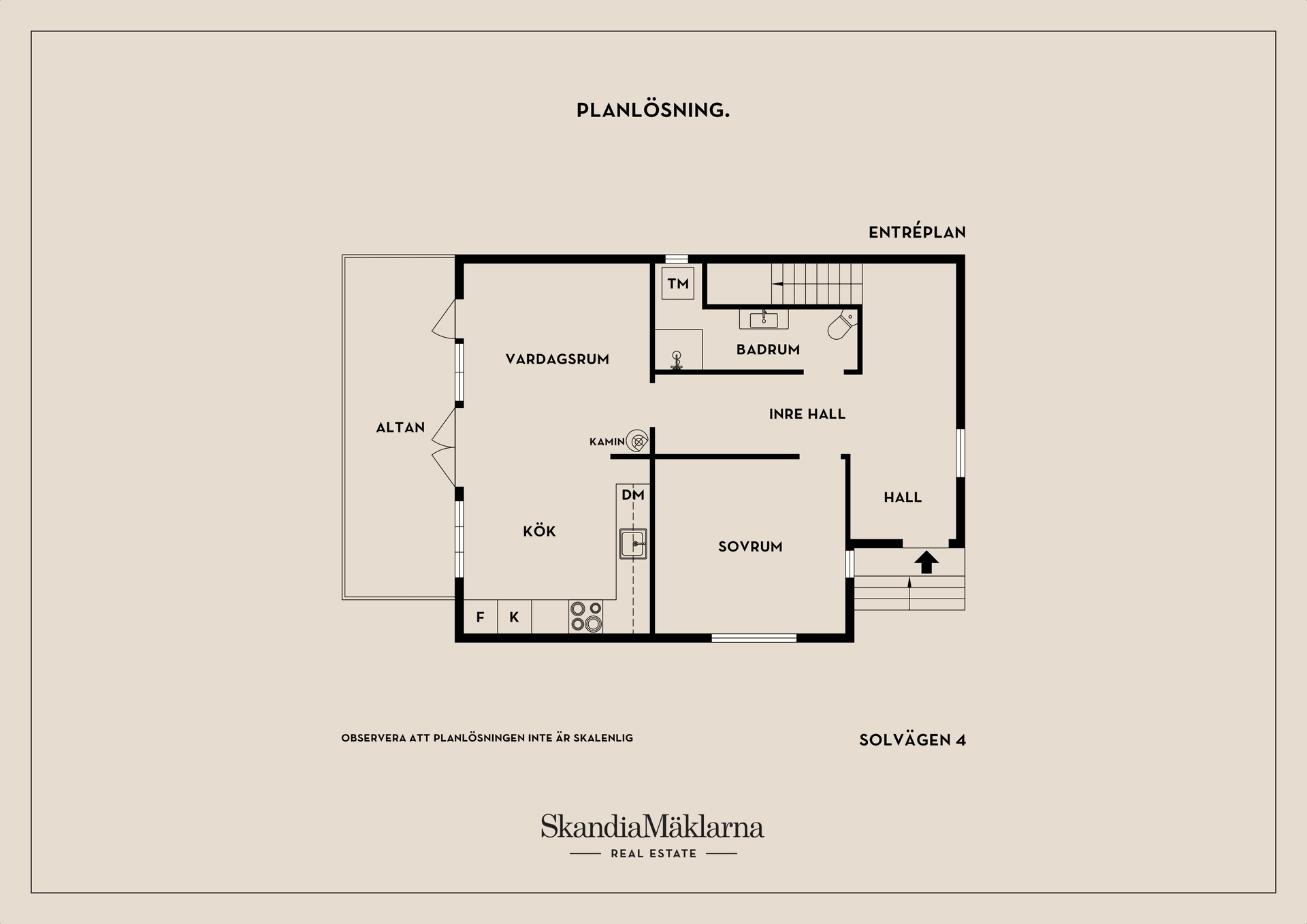 Villa, Solvägen 4, Centralt/Folkparksområdet, Upplands Väsby