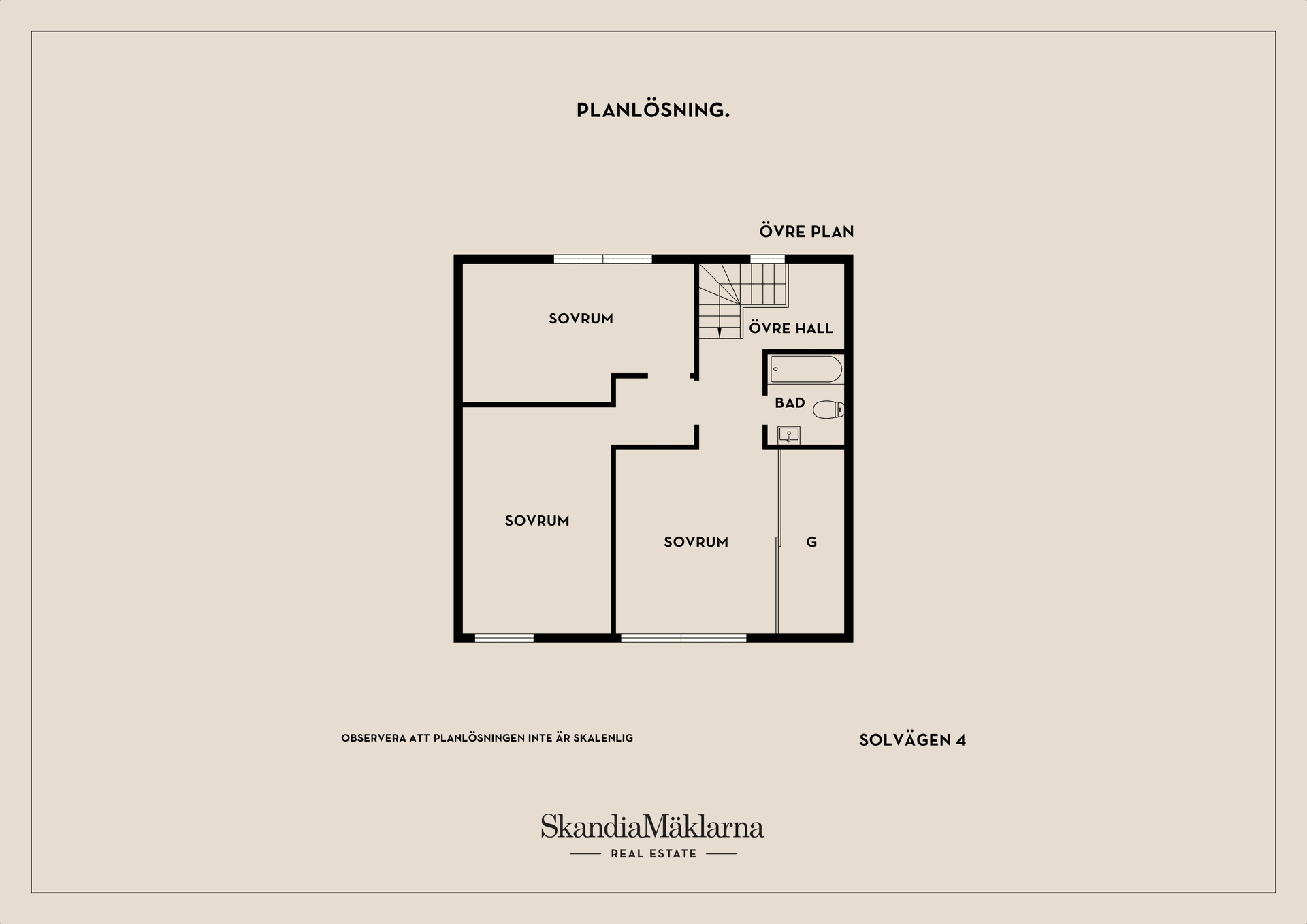 Villa, Solvägen 4, Centralt/Folkparksområdet, Upplands Väsby