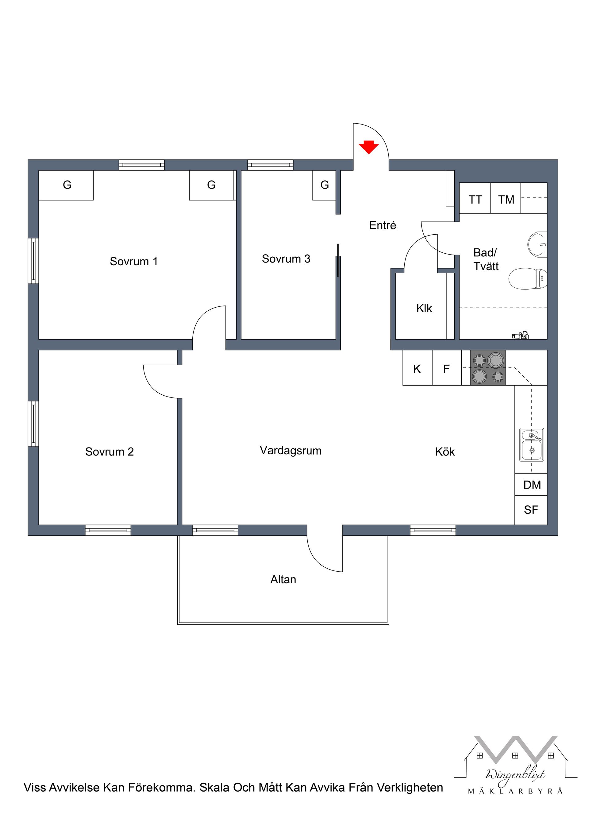 Bostadsrätt, Ledungsvägen 1 C, Jursta Hage, Upplands-Bro
