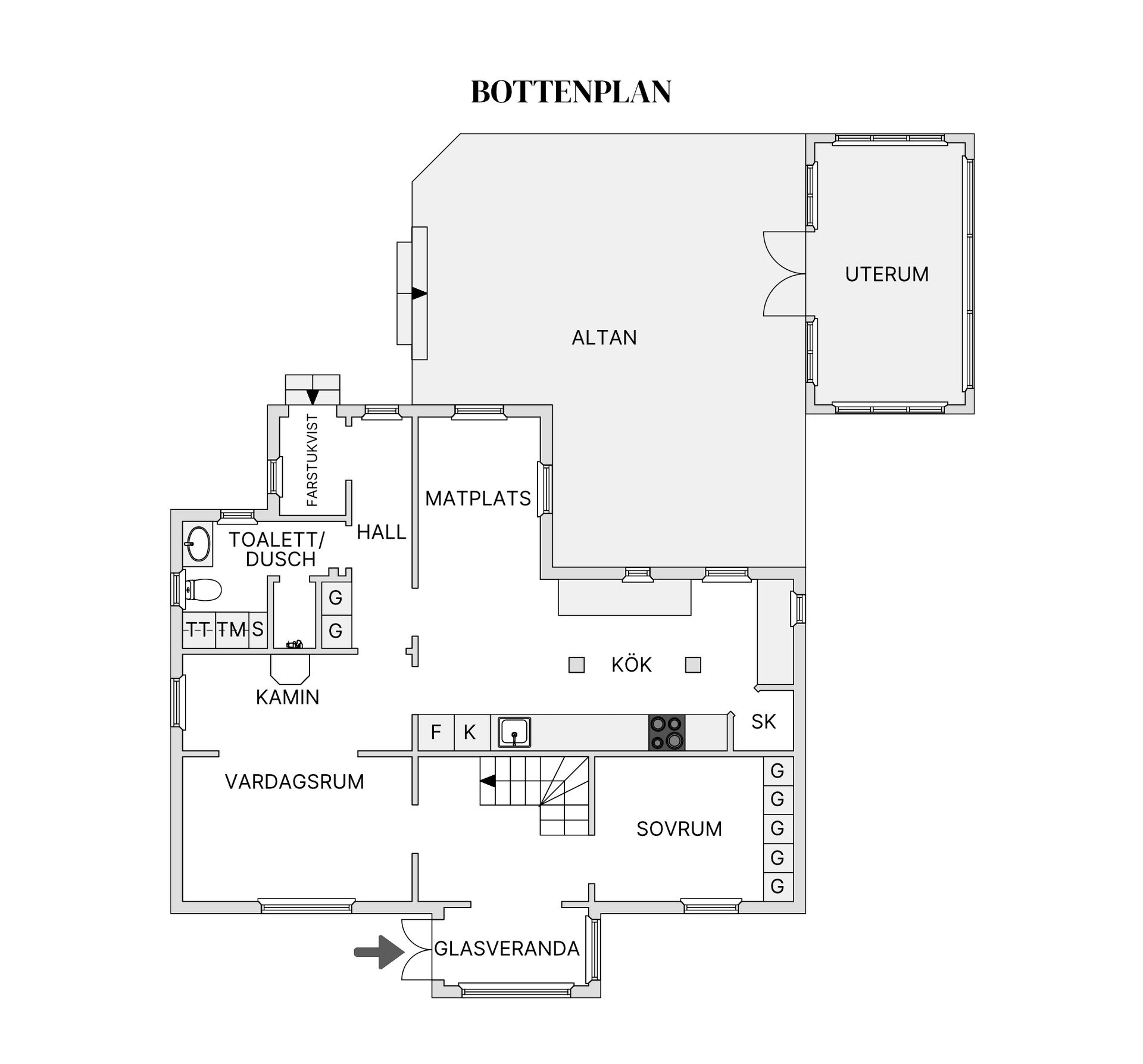 Villa, Byvägen 11, Bolmen, Ljungby