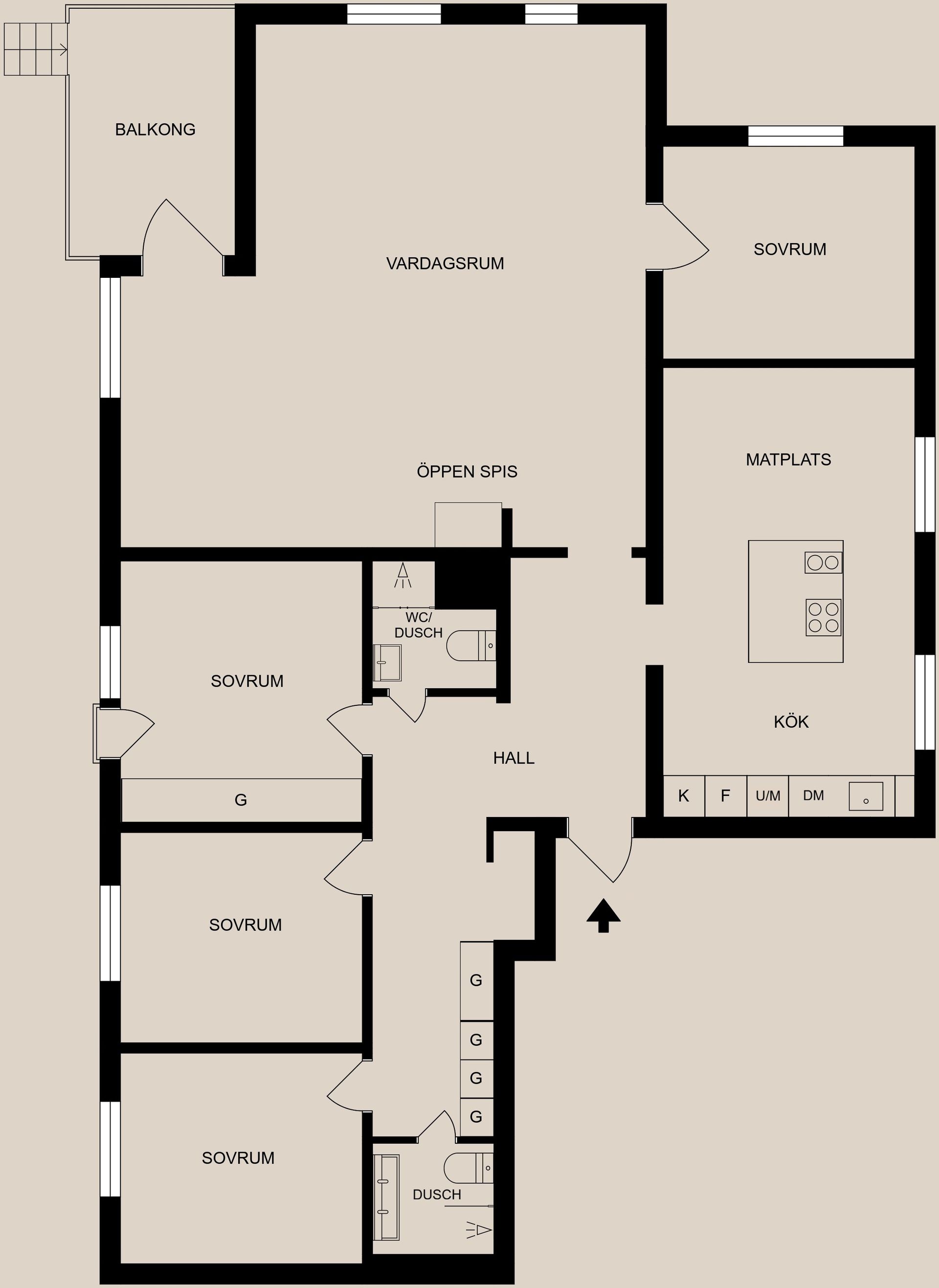 Bostadsrätt, Djupsundsgatan 40, Kneippen, Norrköping