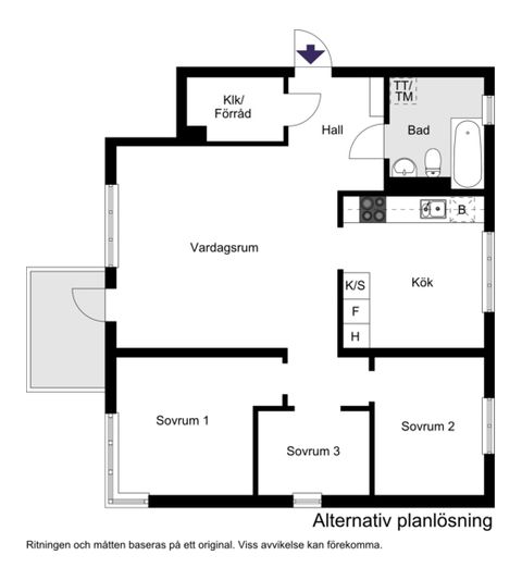 Bostadsrätt, Petrejusvägen 41, Hammarbyhöjden, Johanneshov, Stockholm