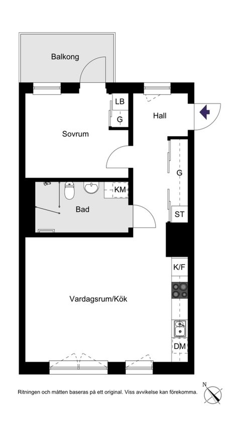 Bostadsrätt, Älvsjövägen 28, vån 3, Älvsjö, Stockholm