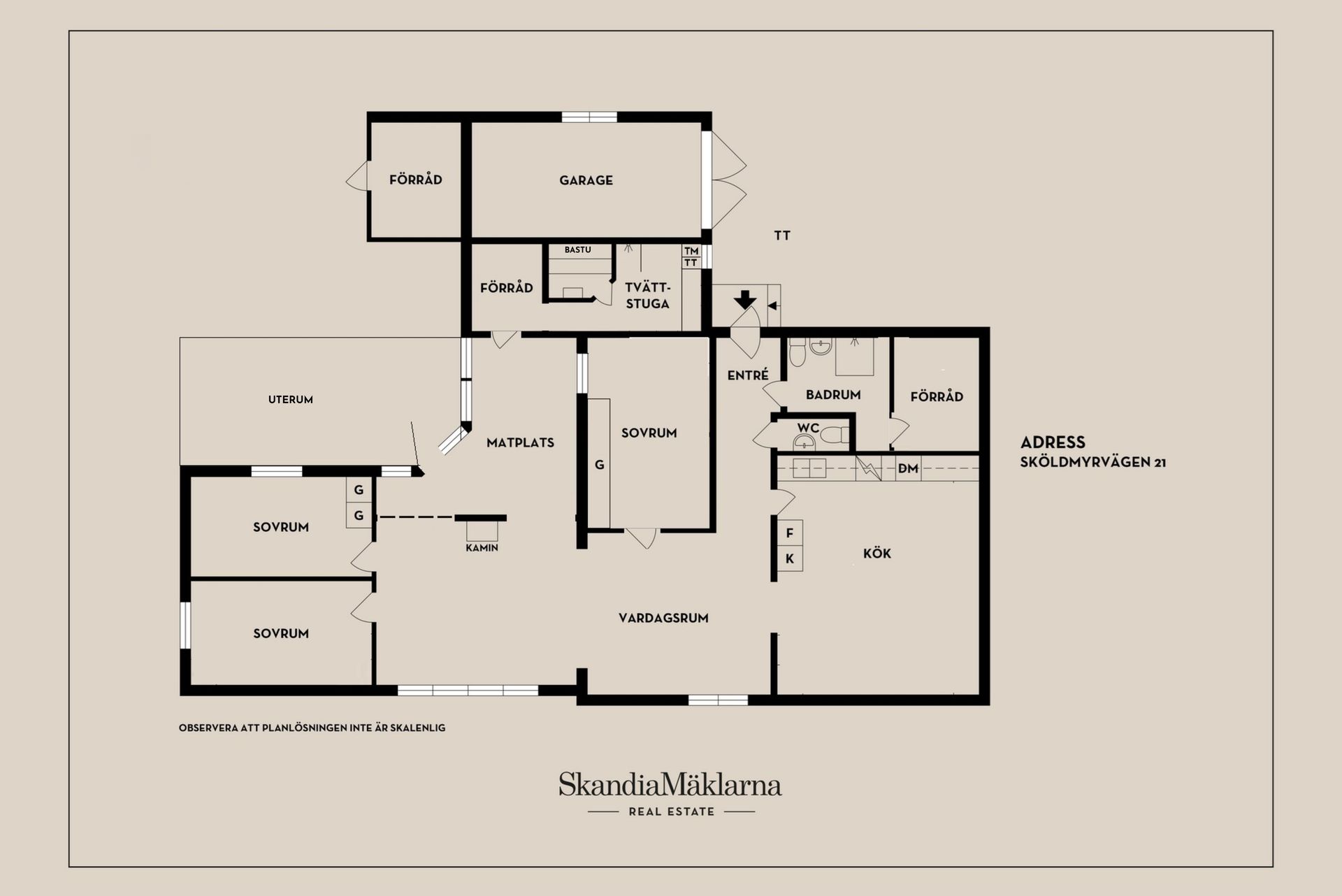 Villa, Sköldmyrvägen 21, Hökåsen, Västerås