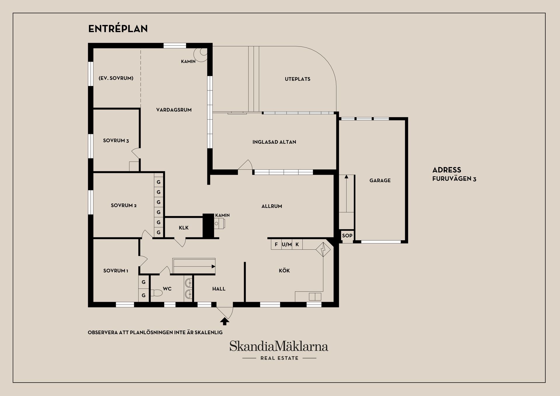 Villa, Furuvägen 3, Sätra brunn, Sala