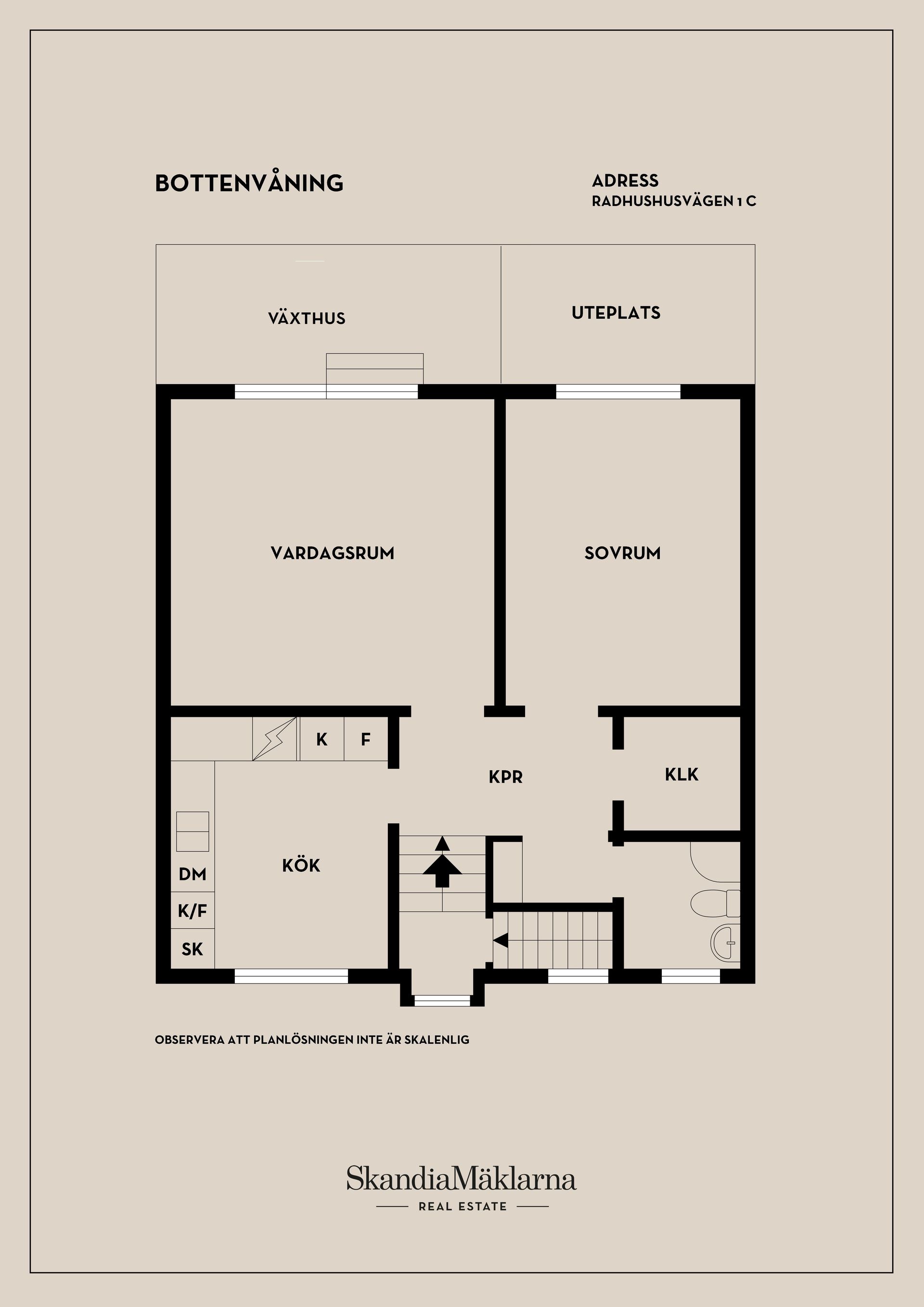 Bostadsrätt, Radhusvägen 1C, Tillberga, Västerås