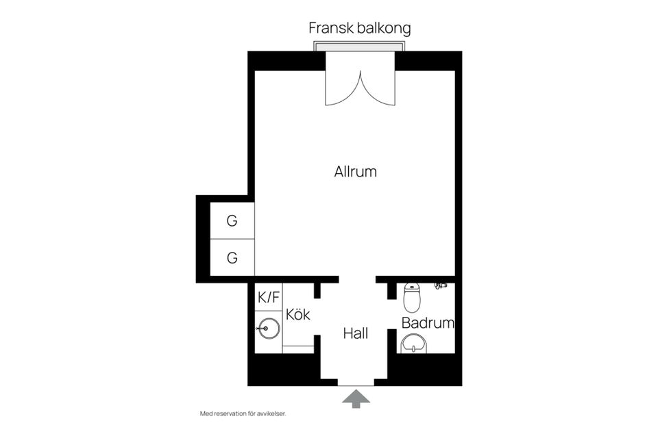 Bostadsrätt, Alströmergatan 49, 2tr, Kungsholmen, Stockholm