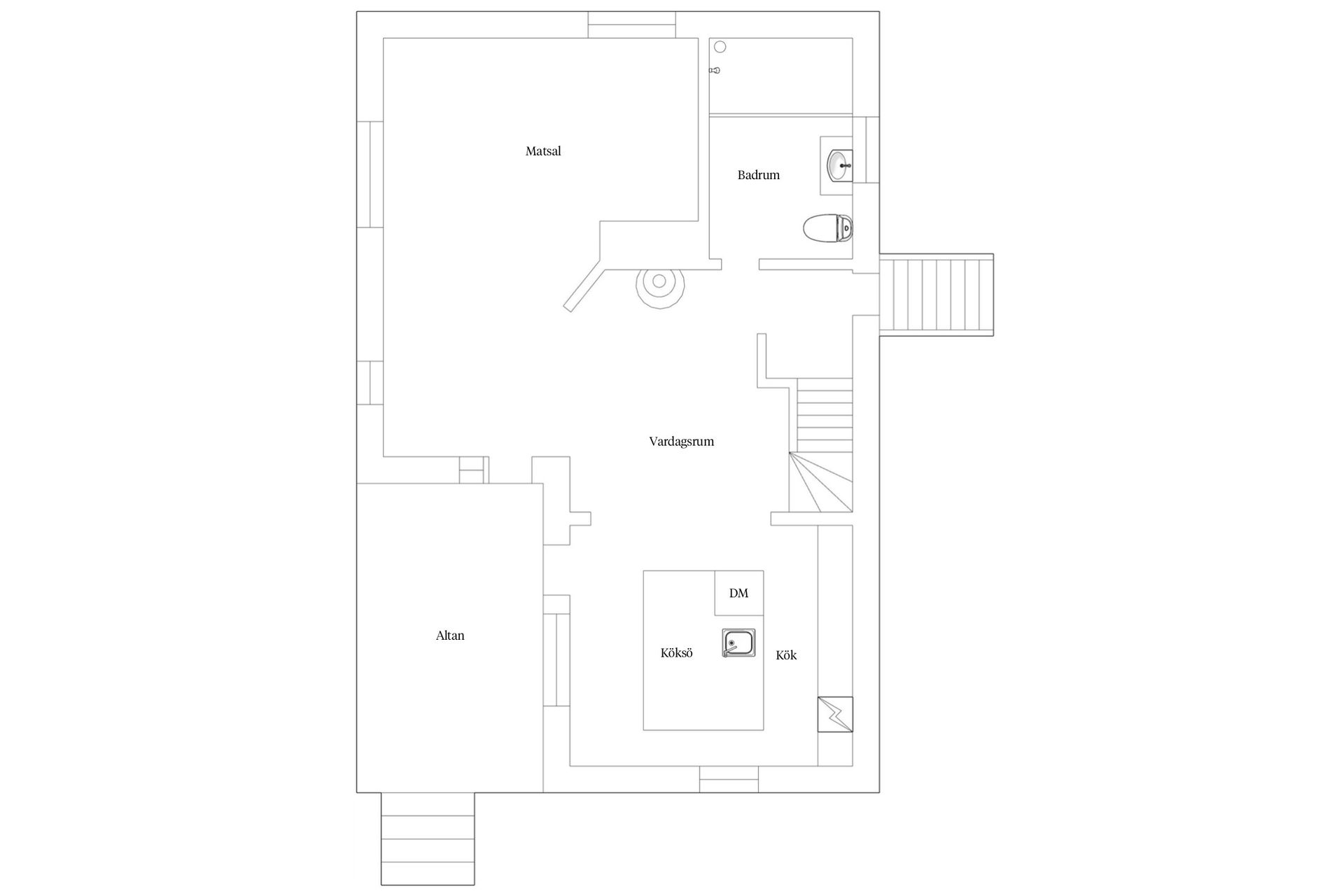 Villa, Gamla landsvägen 16, Sandared, Borås