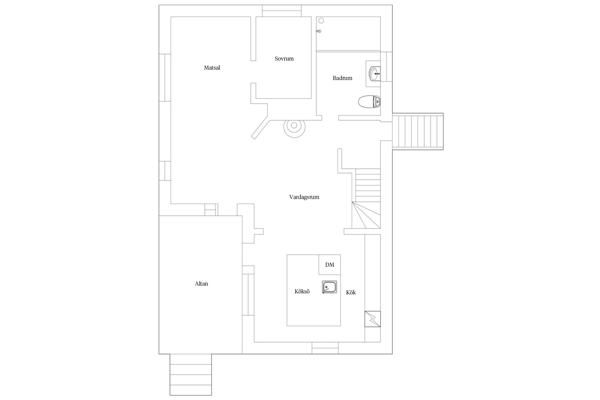 Villa, Gamla landsvägen 16, Sandared, Borås