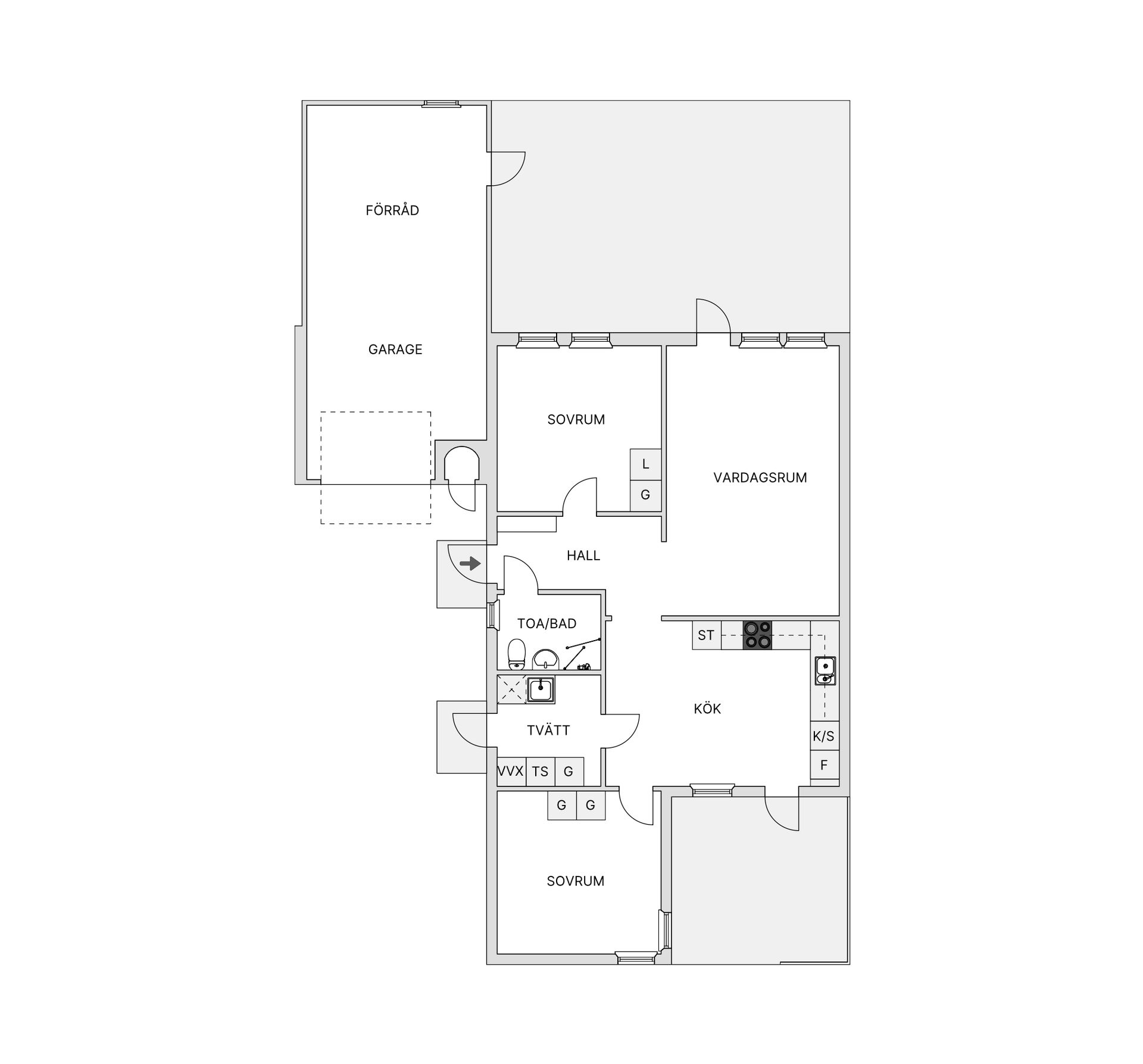 Bostadsrätt, Tofsmesvägen 32, Ekebacken, Ljungby