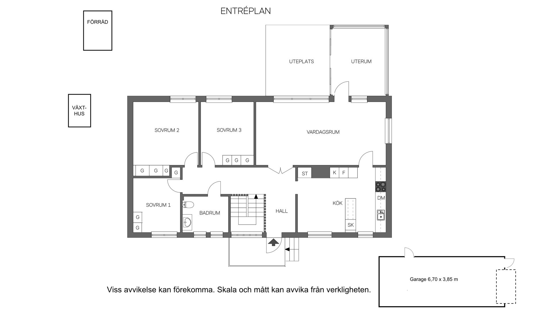 Villa, Kallfrontsgatan 13, Talltorp, Västerås