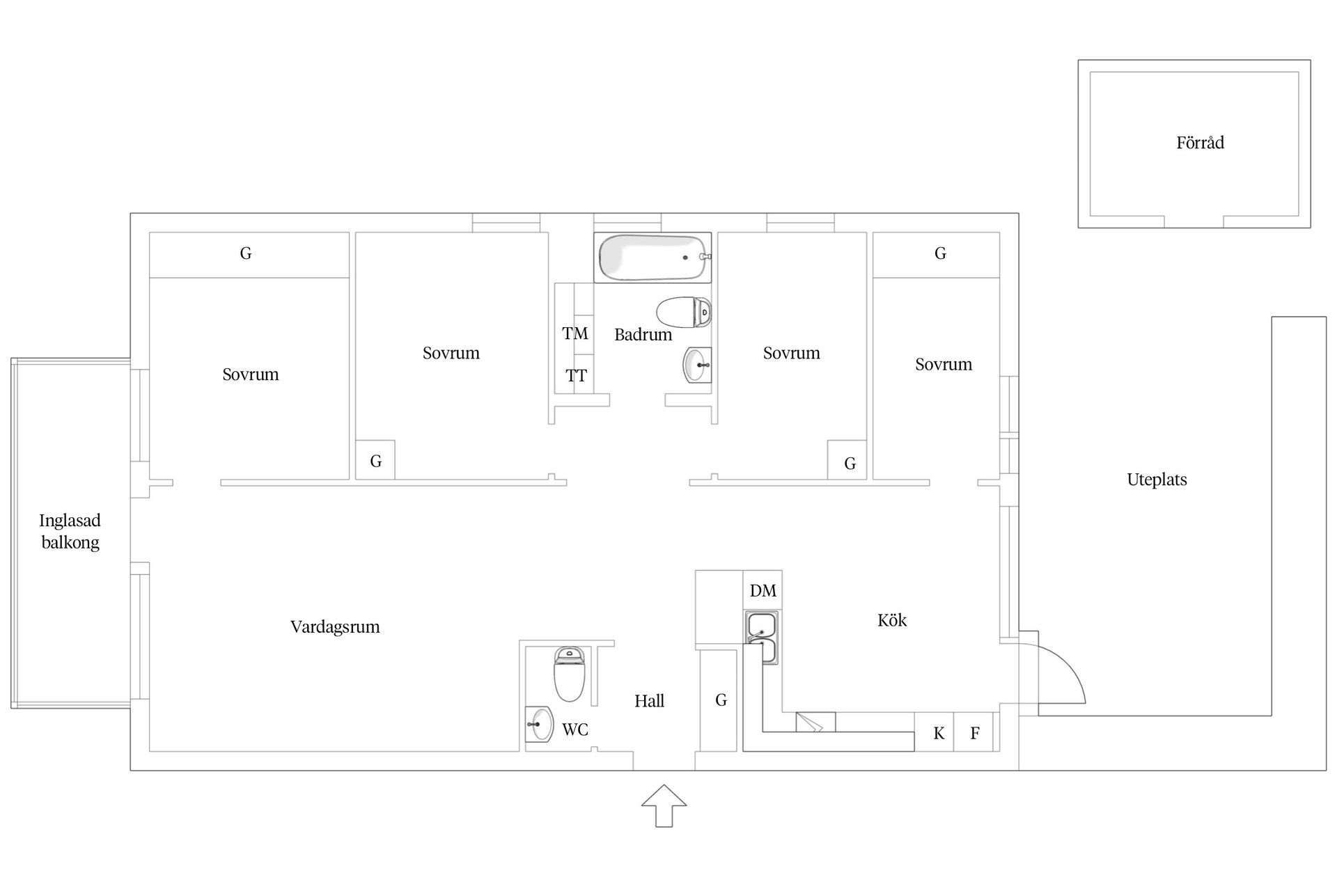 Bostadsrätt, Gavelvägen 6, Bergsätra, Lidingö