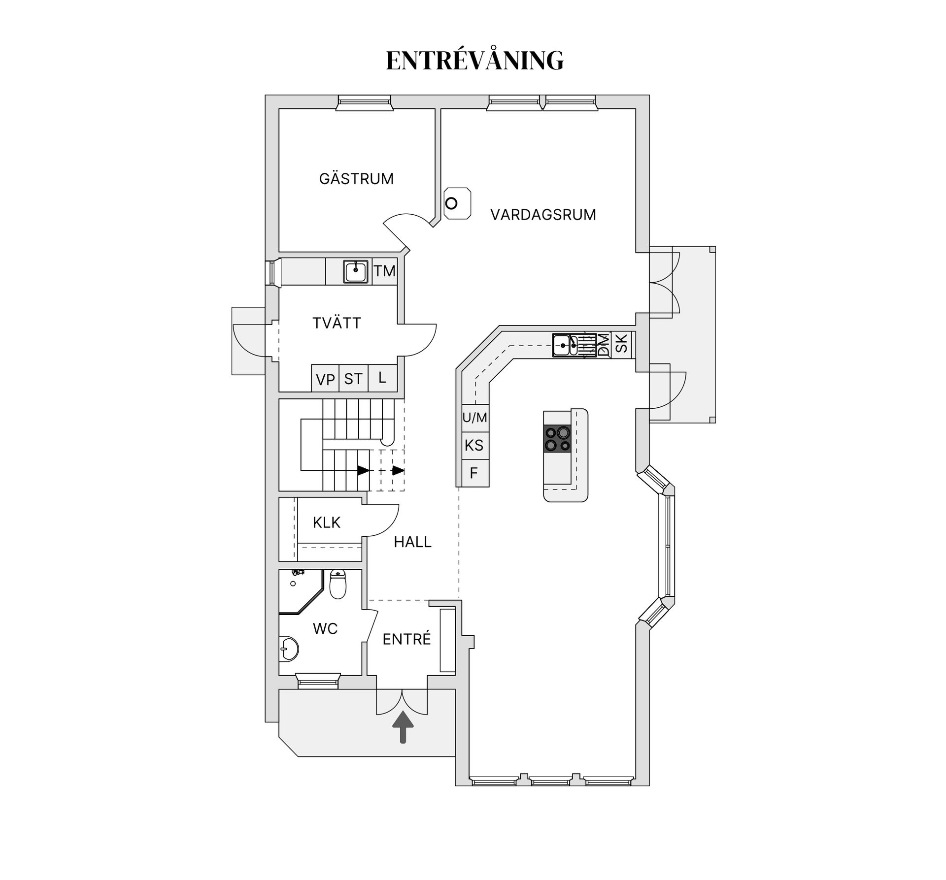 Villa, Krokivägen 12, Viksjö Hummelmora, Järfälla