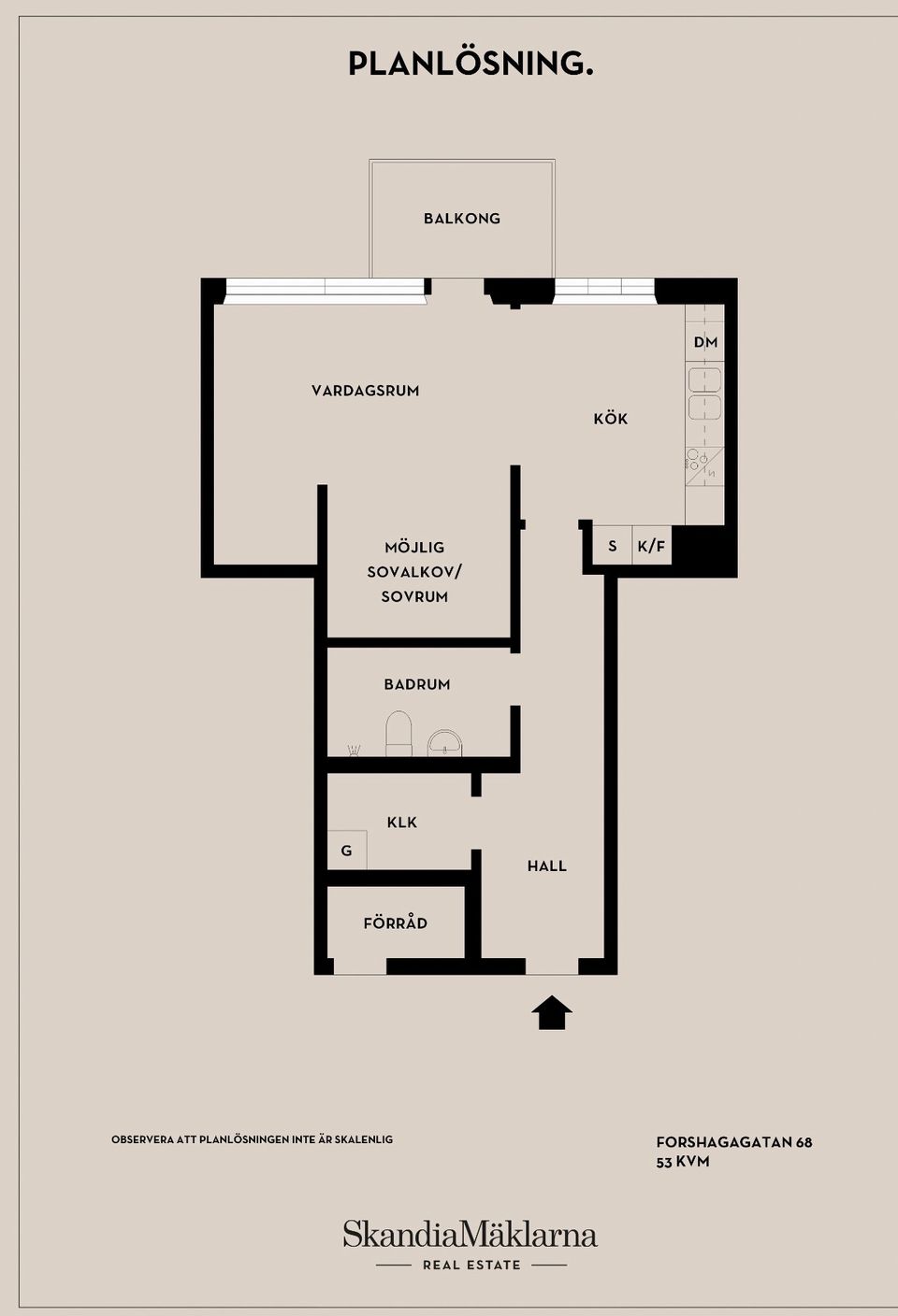 Bostadsrätt, Forshagagatan 68, Farsta, Stockholm