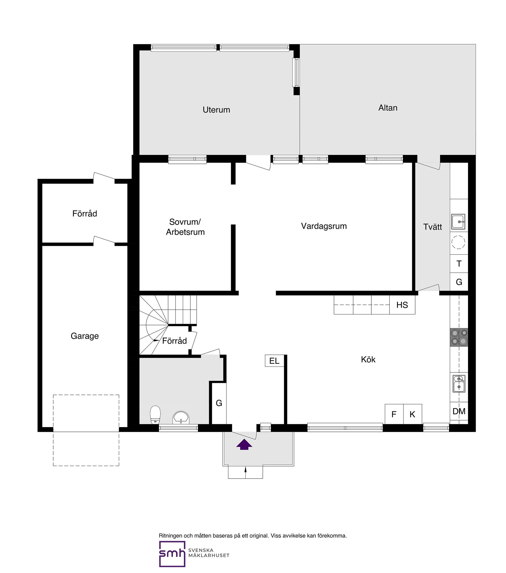 Villa, Radhus, Tumultgränd 49, Vällingby - Kälvesta, Stockholm