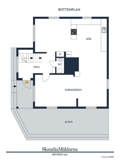Villa, Arviken 620, Arviken, Karlstad