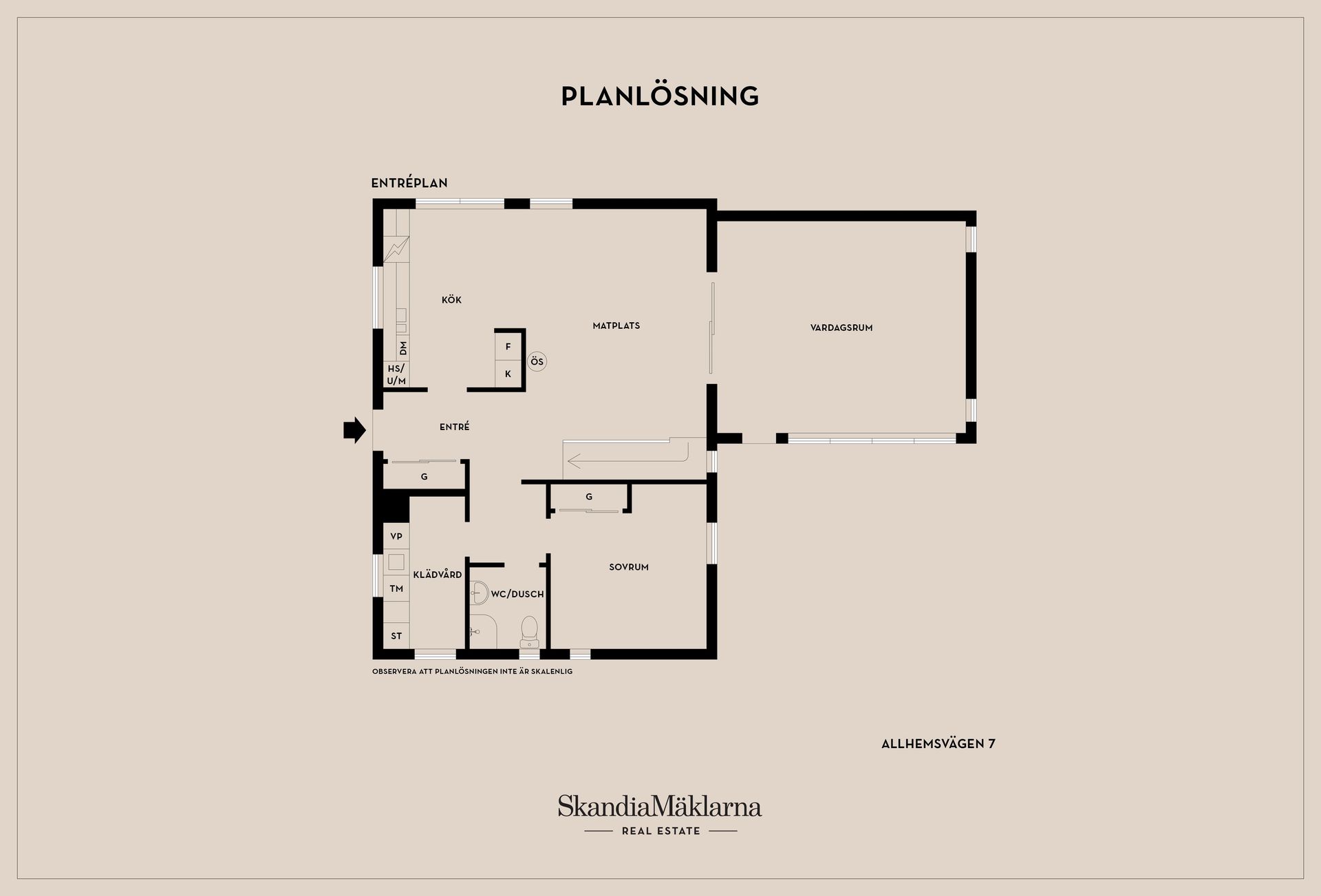 Villa, Allhemsvägen 7, Stävie, Kävlinge