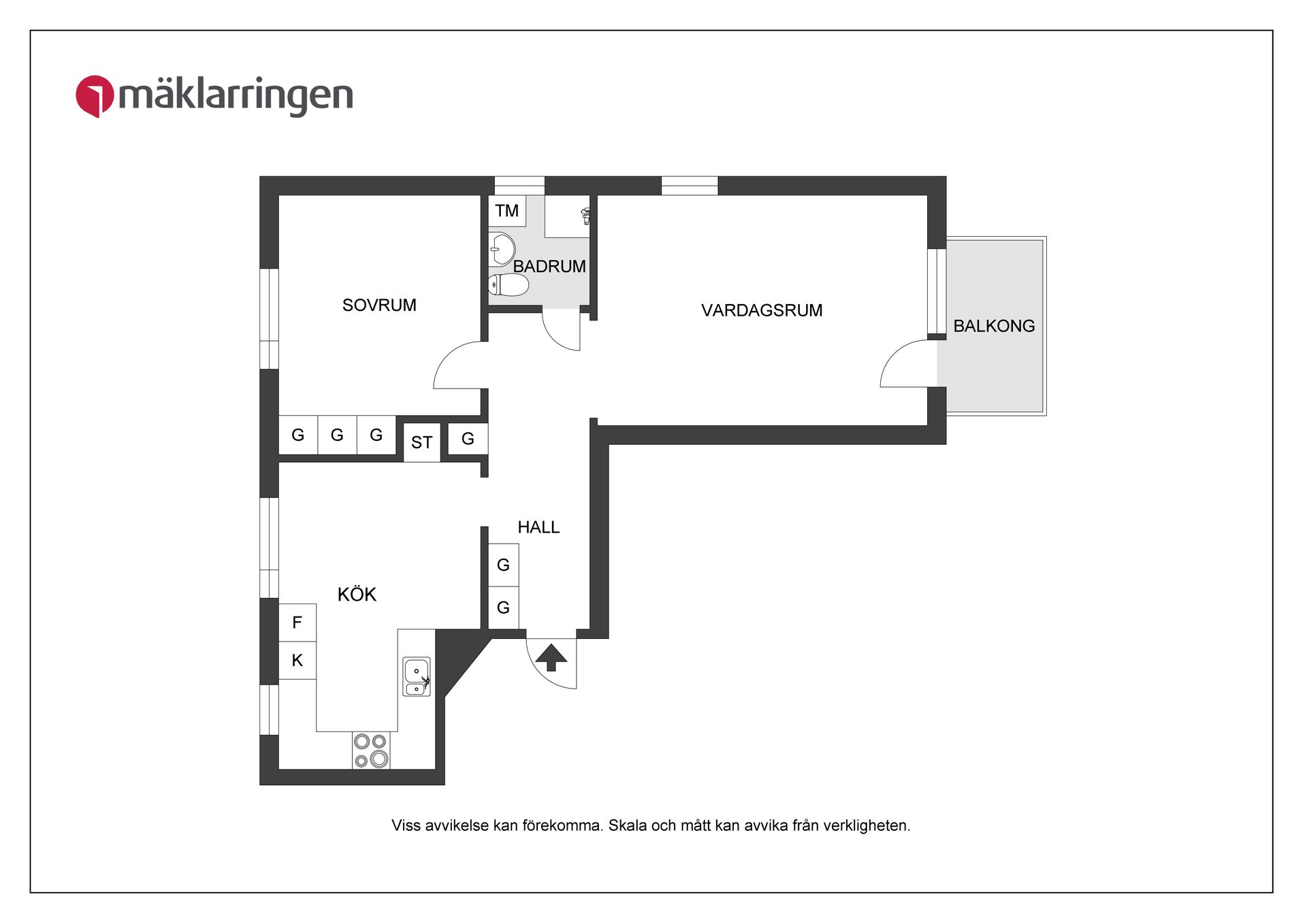 Bostadsrätt, Färnebogatan 16B, Skiljebo, Västerås