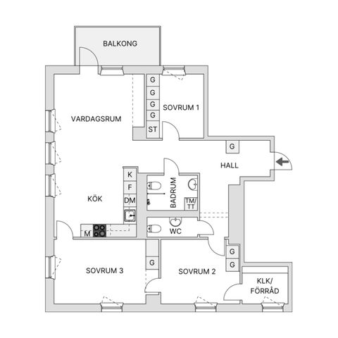 Bostadsrätt, Ålgrytevägen 33, Bredäng - Mälarhöjden, Stockholm
