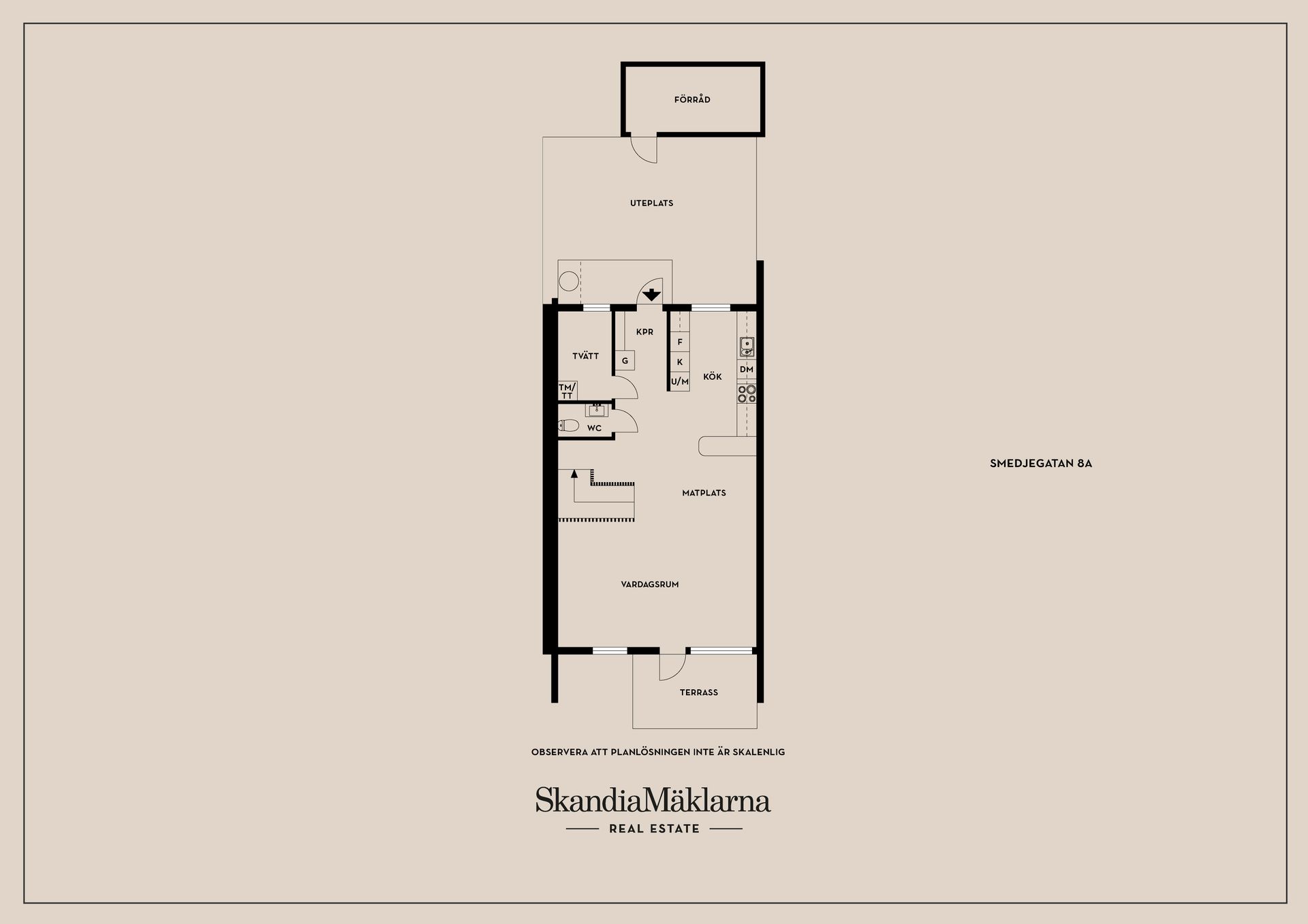 Radhus, Smedjegatan 8A, Herrhagen, Karlstad
