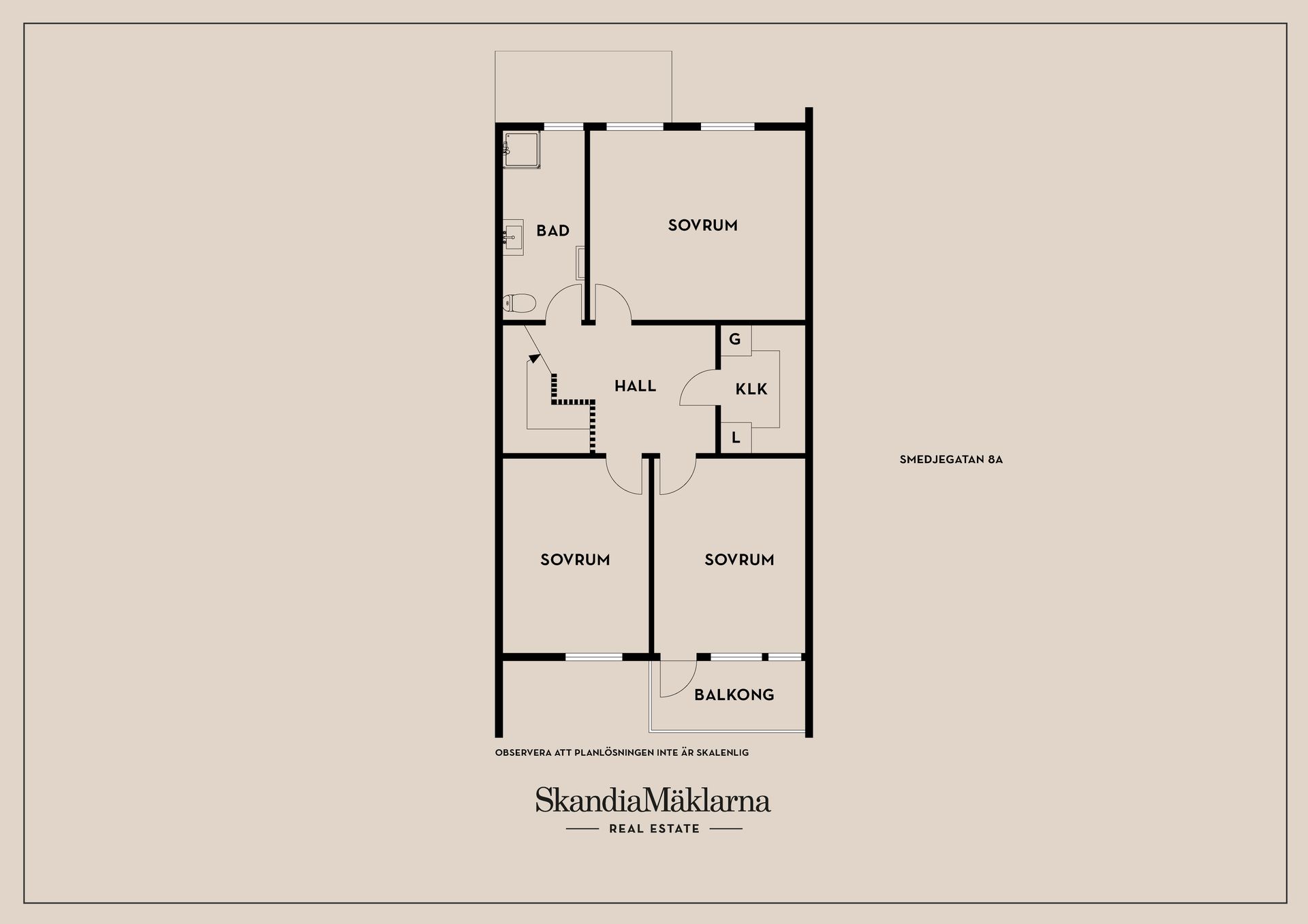 Radhus, Smedjegatan 8A, Herrhagen, Karlstad